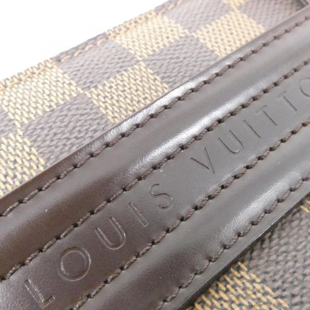 LOUIS VUITTON N51123 Handbag Damier 黑色 Damier 中古品A - 縮圖 5