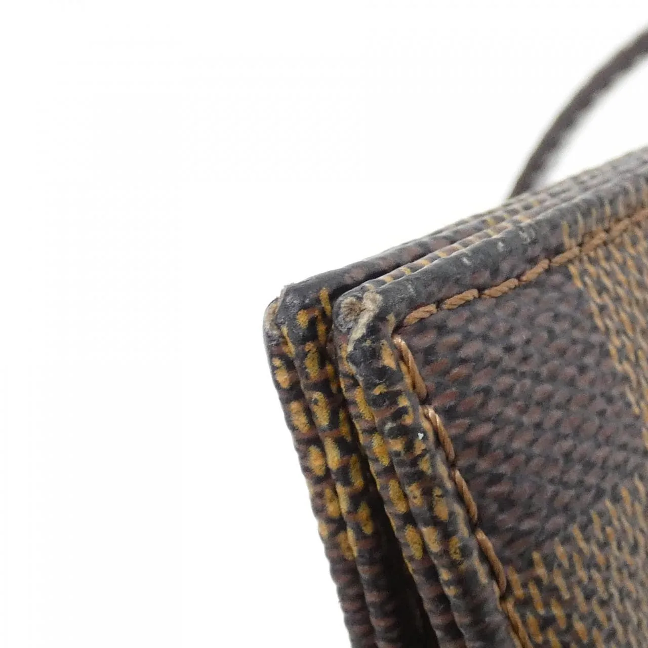 LOUIS VUITTON N51123 Handbag Damier 黑色 Damier 中古品A - 縮圖 6