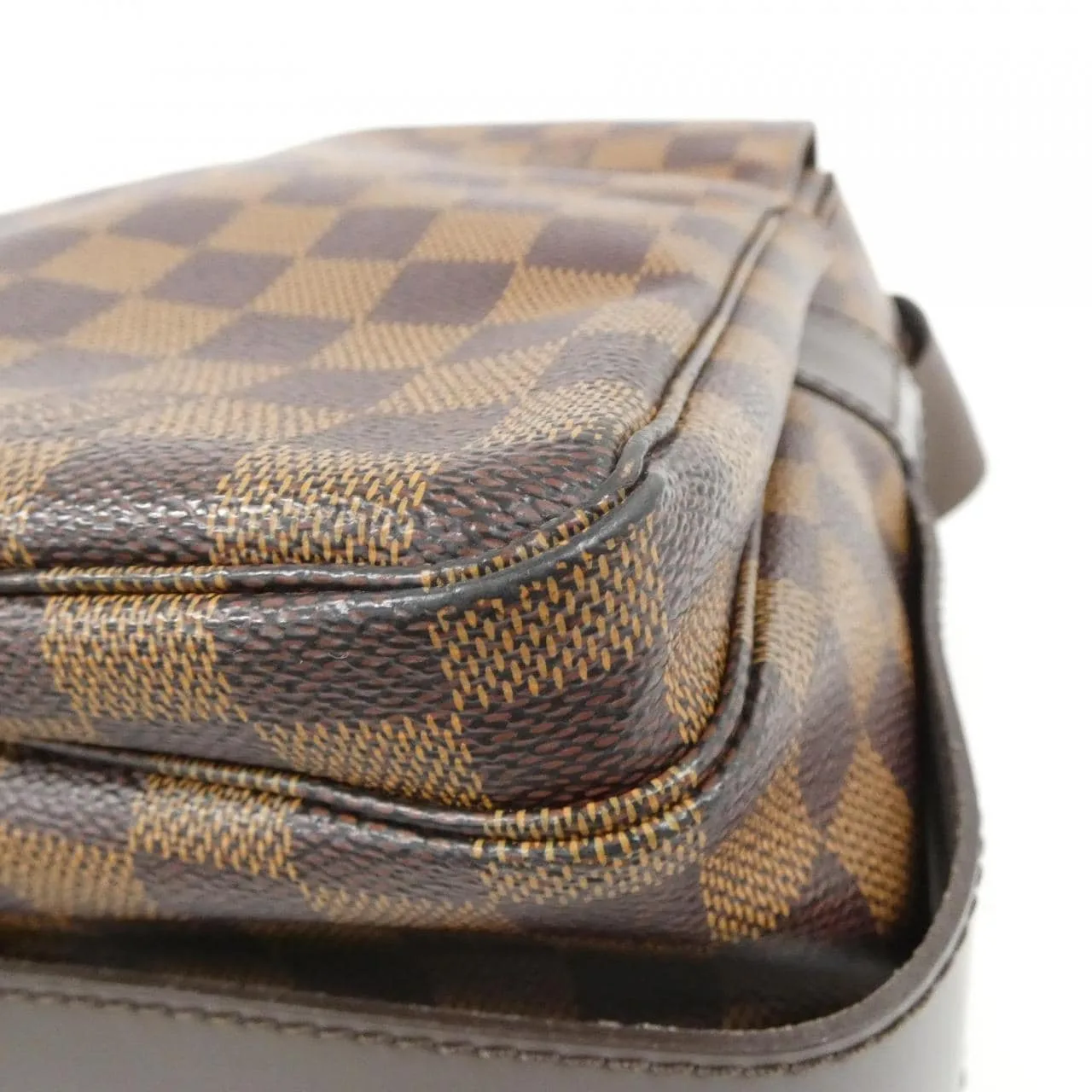 LOUIS VUITTON N45255 Shoulder Damier 黑色 Damier 中古品A - 縮圖 3