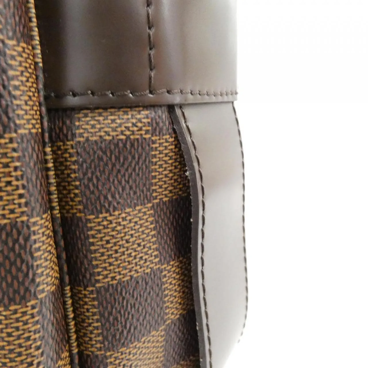 LOUIS VUITTON N45255 Shoulder Damier 黑色 Damier 中古品A - 縮圖 4