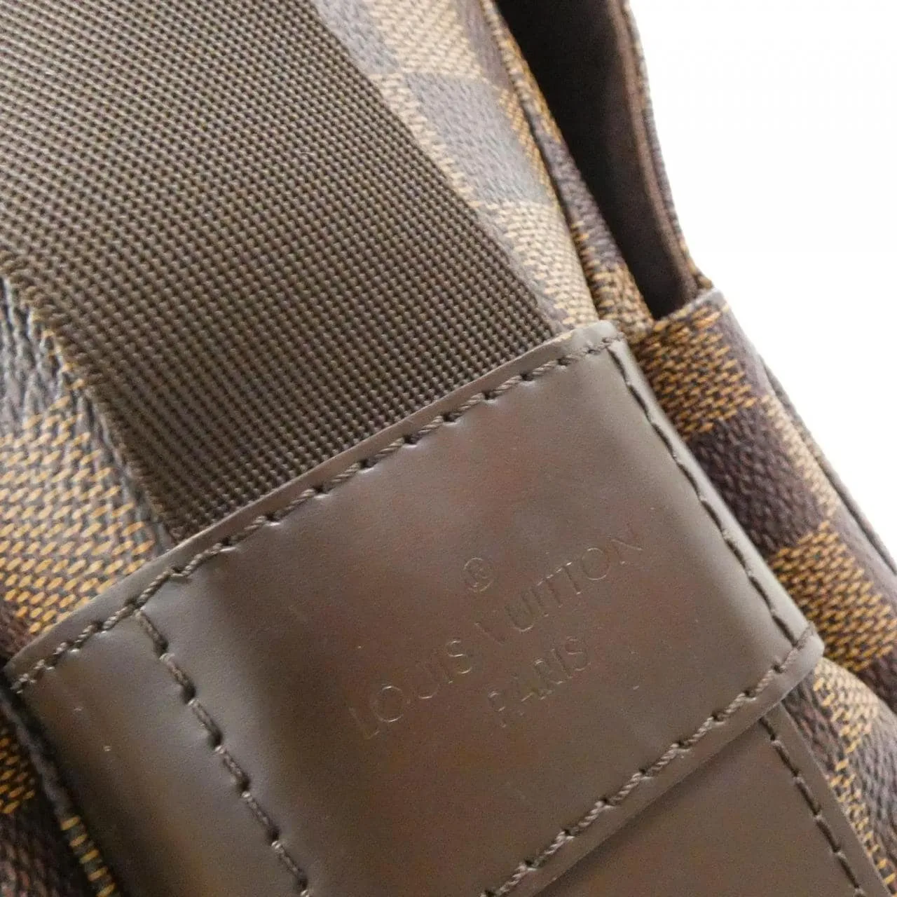 LOUIS VUITTON N45255 Shoulder Damier 黑色 Damier 中古品A - 縮圖 6