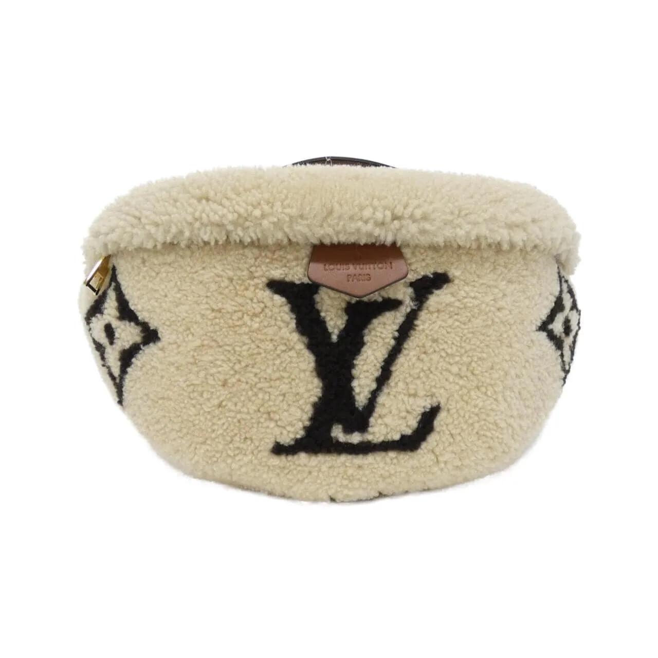 LOUIS VUITTON Bum Bag M55425 Shoulder Monogram Beige
