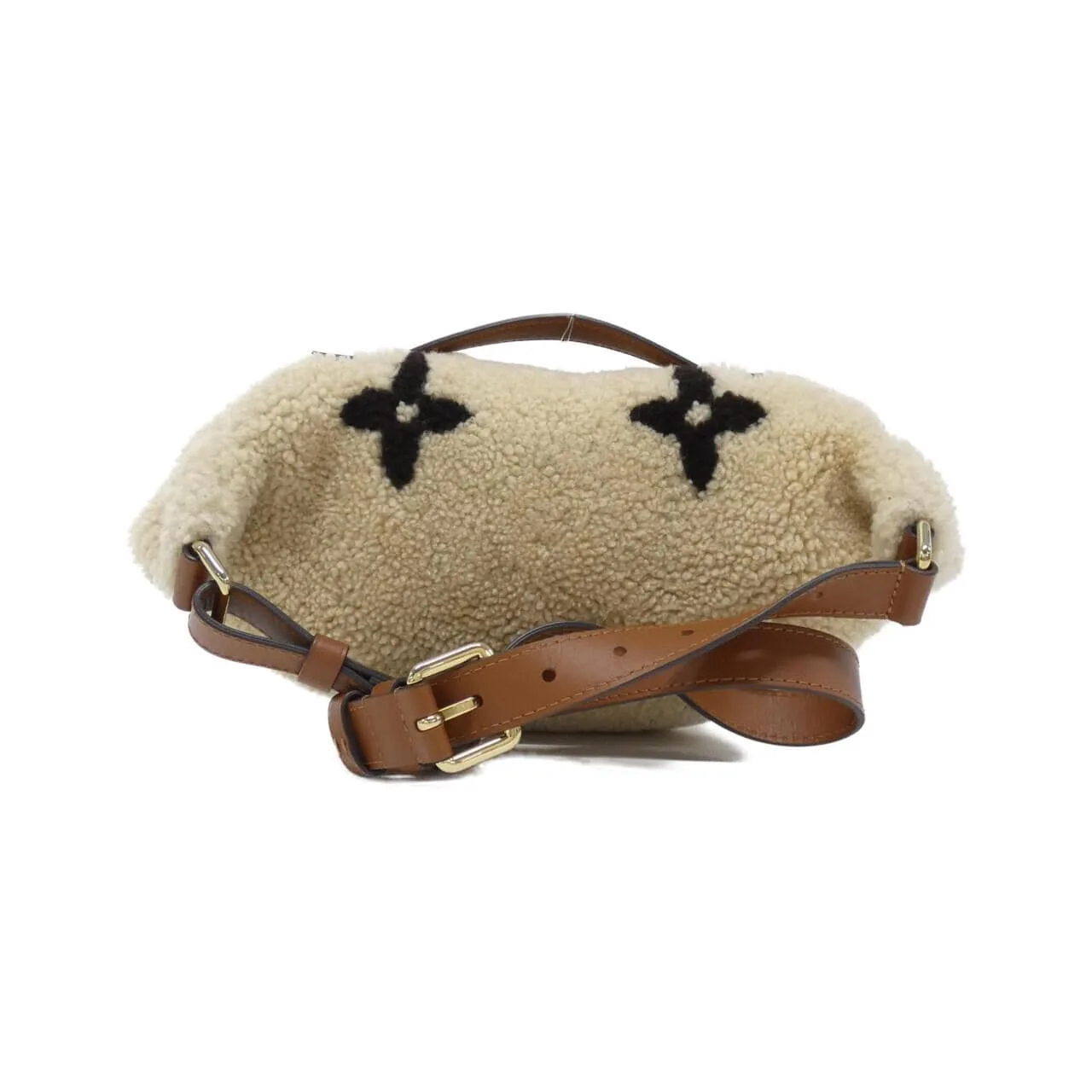 LOUIS VUITTON Bum Bag M55425 Shoulder Monogram Beige Monogram Rank A - Thumbnail 2