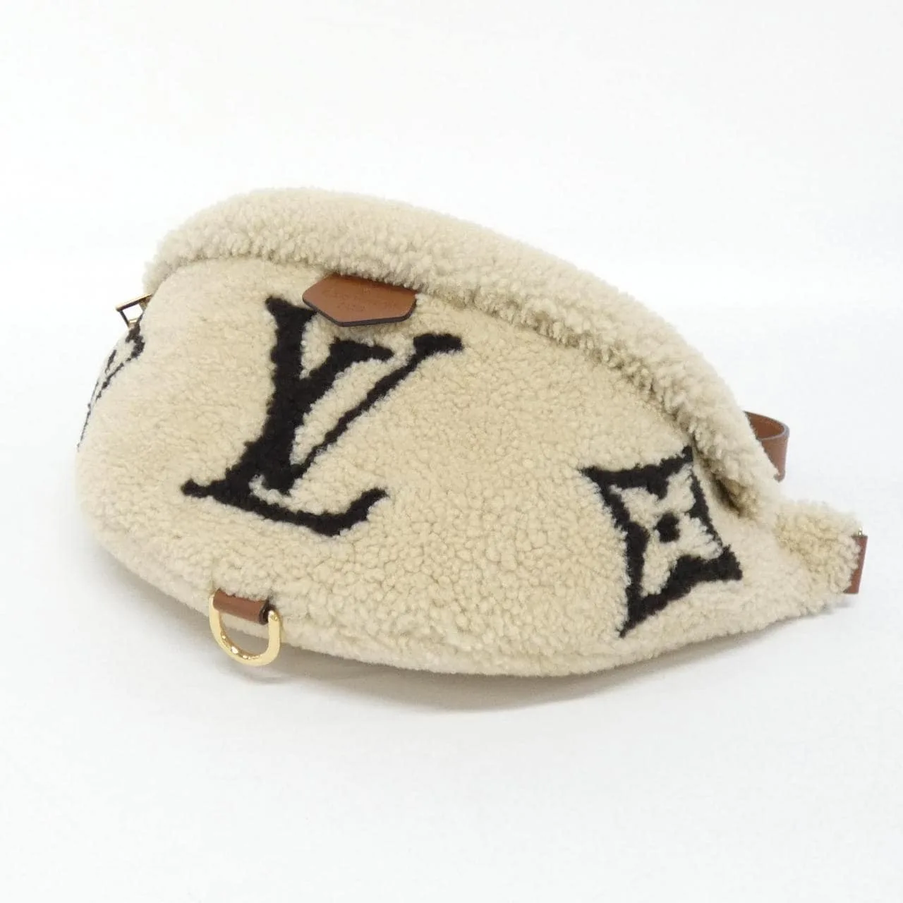 LOUIS VUITTON Bum Bag M55425 Shoulder Monogram Beige Monogram Rank A - Thumbnail 3