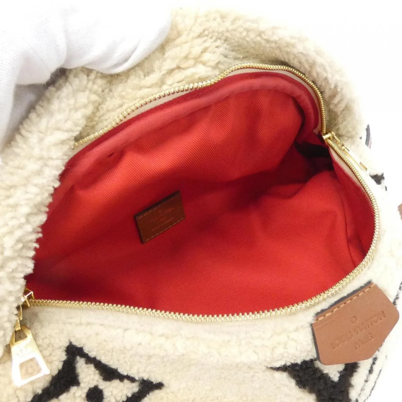 LOUIS VUITTON Bum Bag M55425 Shoulder Monogram Beige Monogram Rank A - Thumbnail 7