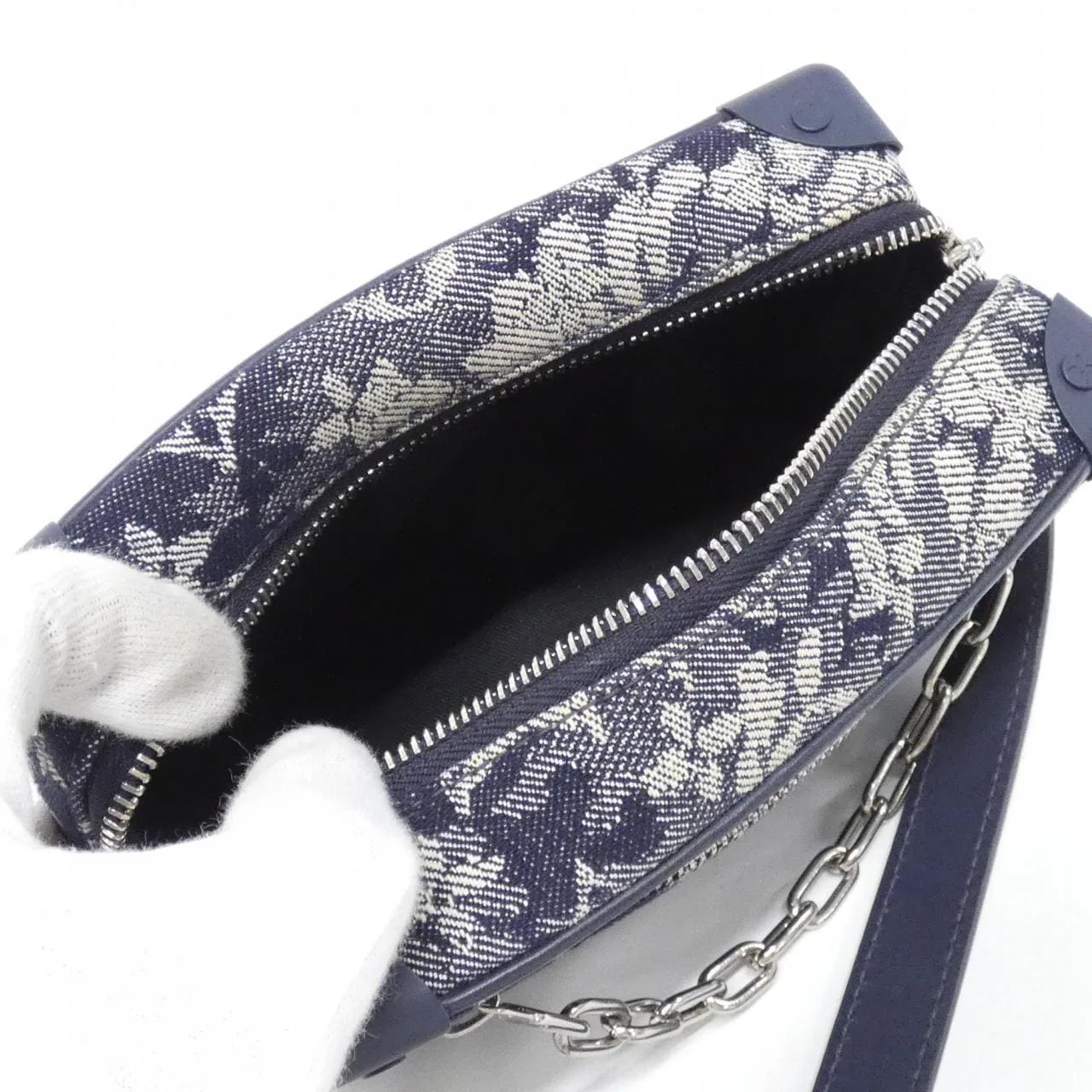 LOUIS VUITTON Soft Trunk M80033 Shoulder Monogram 黑色 Monogram 中古品A - 縮圖 7