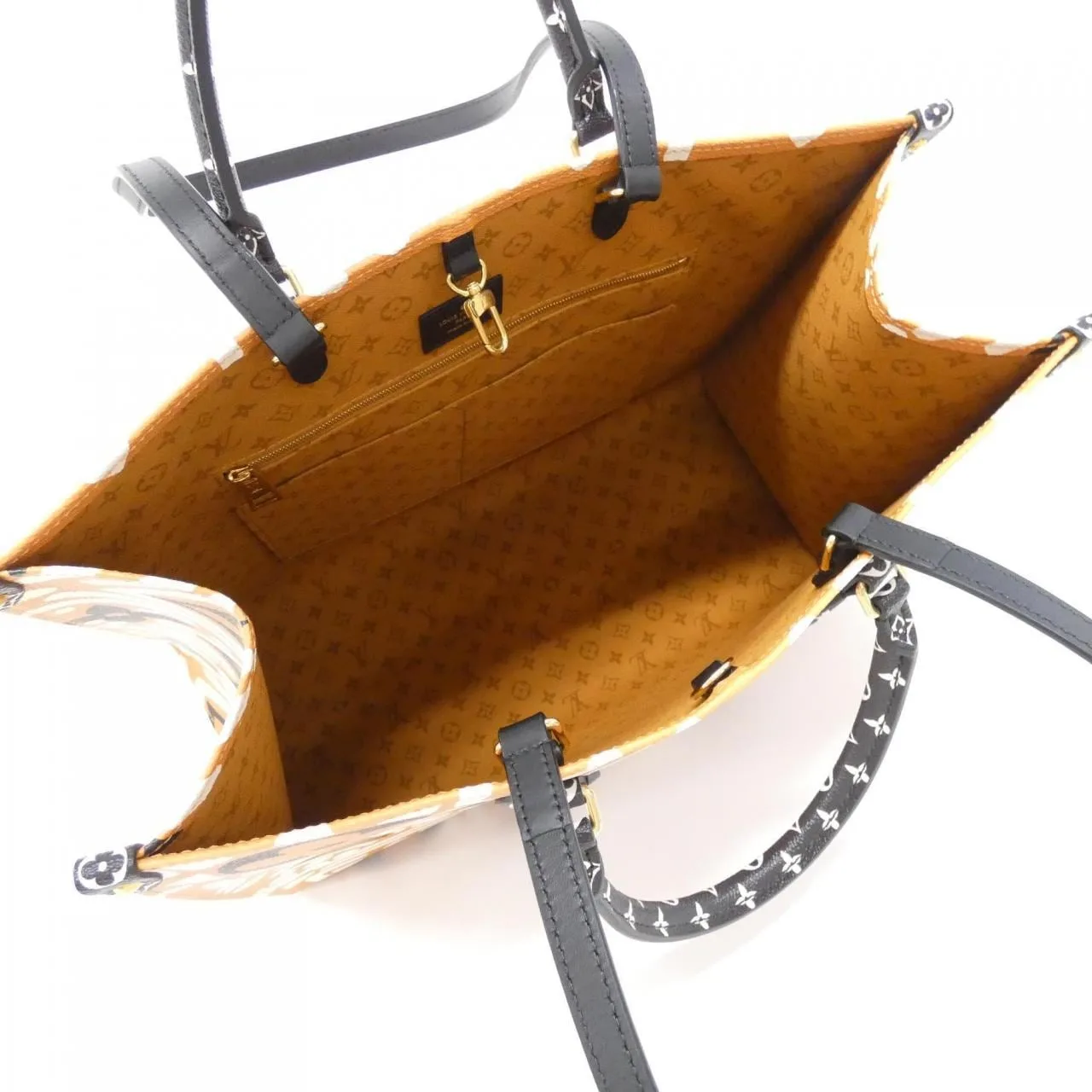 LOUIS VUITTON OnTheGo M45359 Handbag Canvas Black Canvas Rank A - Thumbnail 5