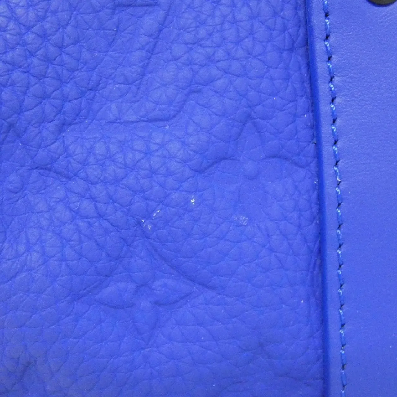 LOUIS VUITTON Keepall M23129 Boston Monogram 藍色 Monogram 中古品A - 縮圖 3