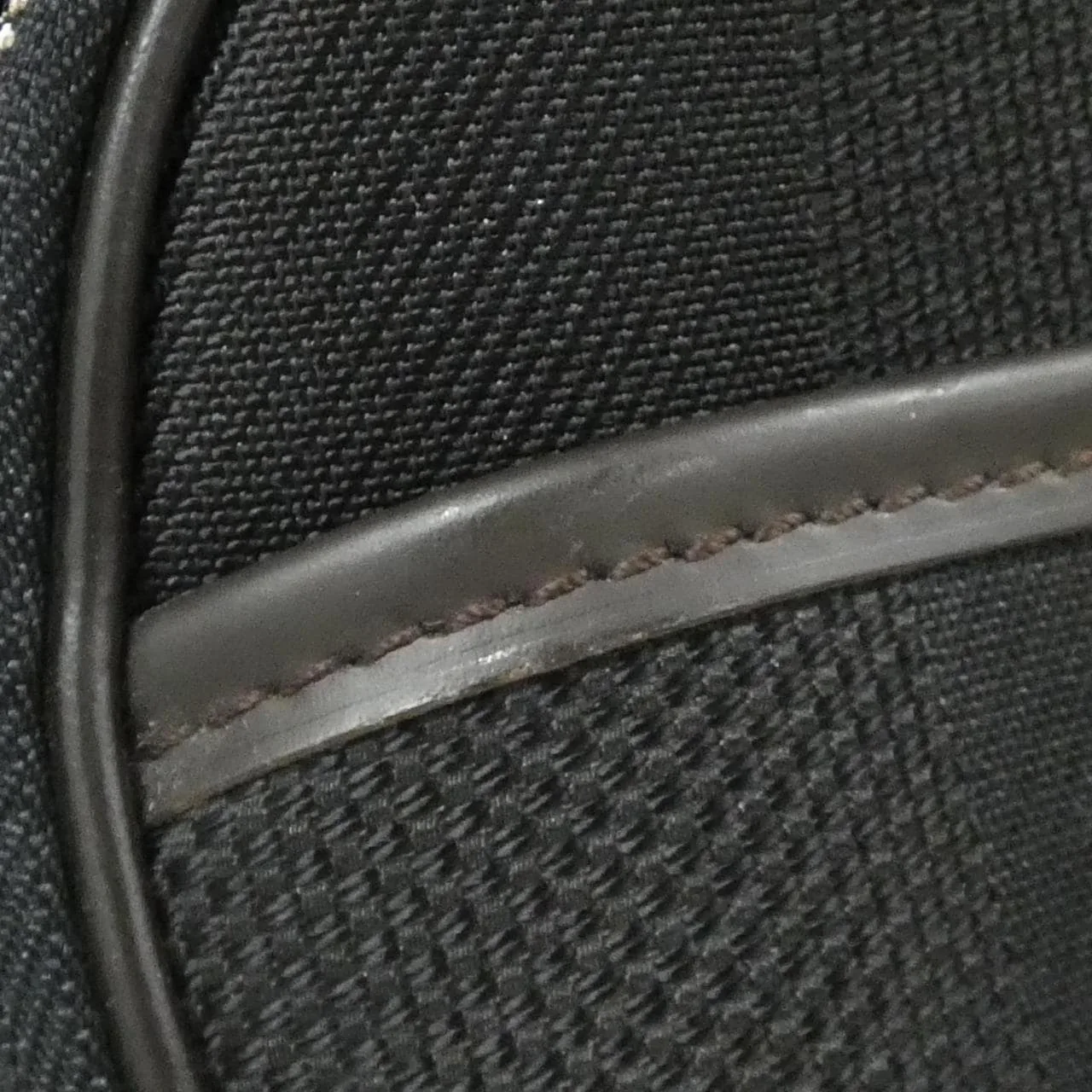 LOUIS VUITTON M93554 Backpack Damier 黑色 Damier 中古品A - 縮圖 5
