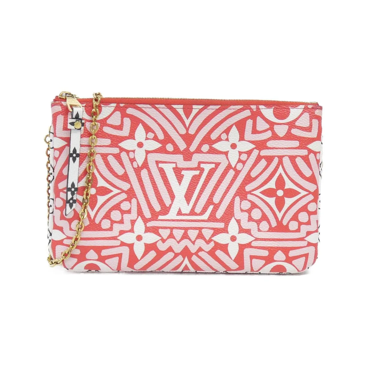 LOUIS VUITTON Pochette M69507 Shoulder Canvas Rouge