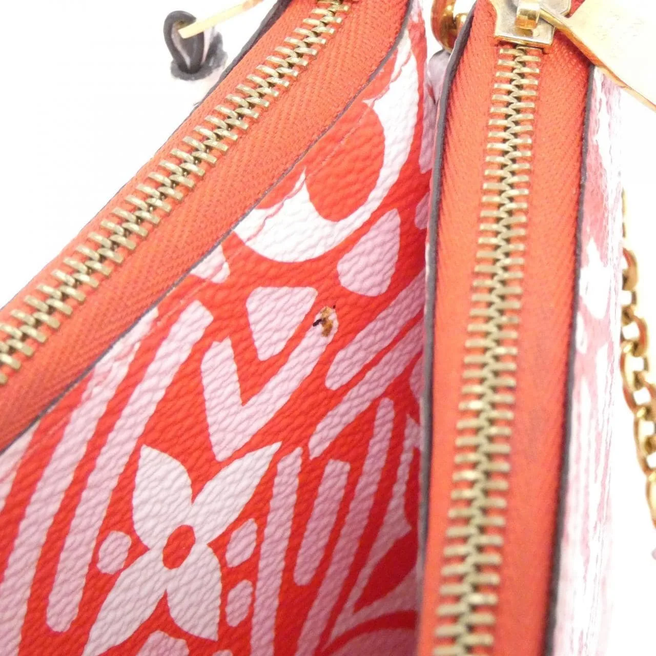 LOUIS VUITTON Pochette M69507 Shoulder Canvas Rouge Canvas Rank A - Thumbnail 7