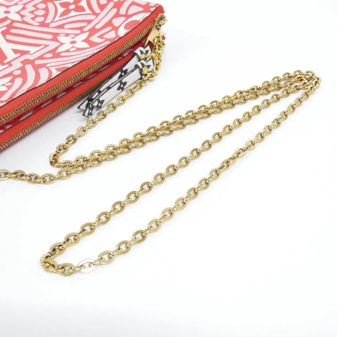 LOUIS VUITTON Pochette M69507 Shoulder Canvas Rouge Canvas Rank A - Thumbnail 8