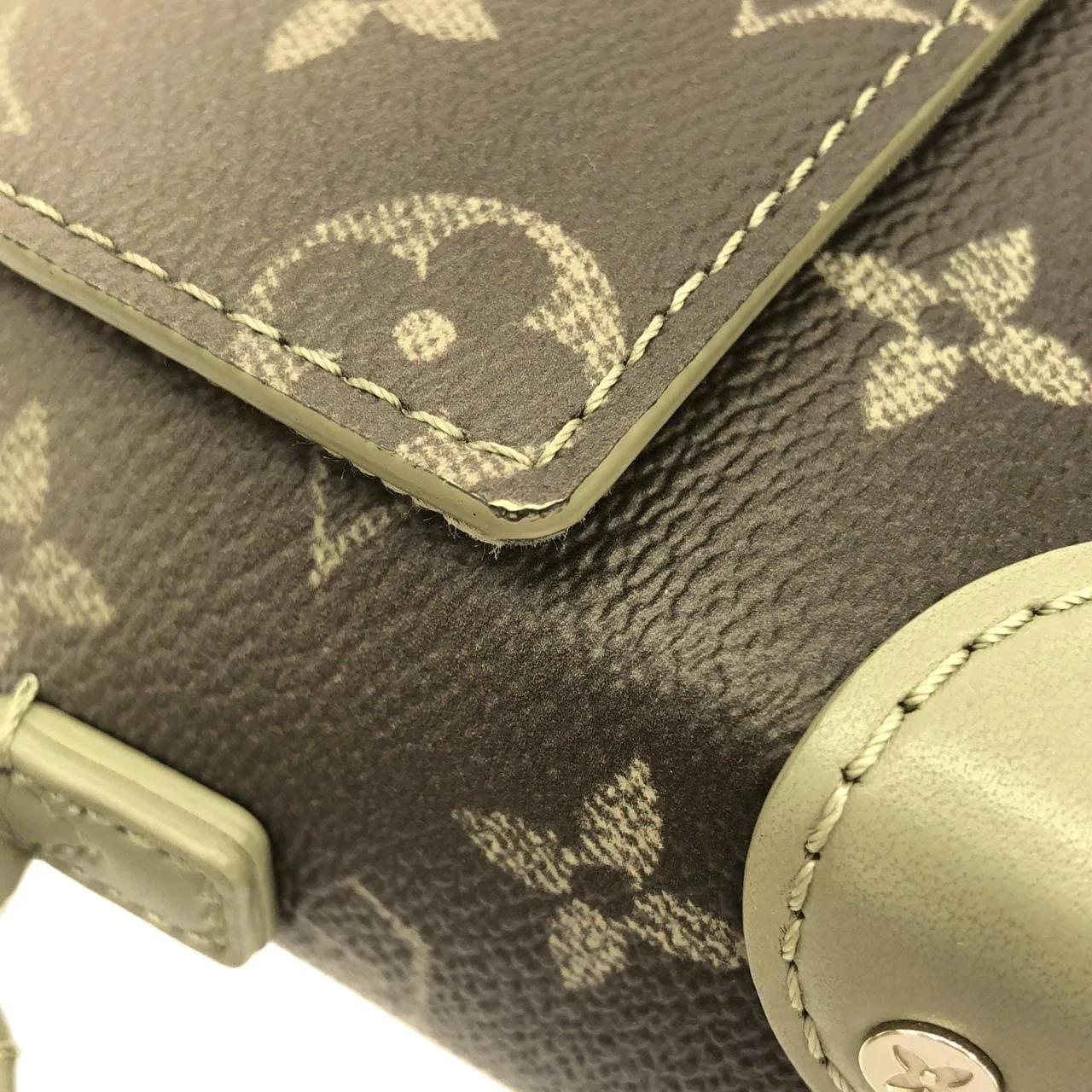 LOUIS VUITTON Steamer M11543 Shoulder Monogram 銀色 Monogram 中古品B - 縮圖 5