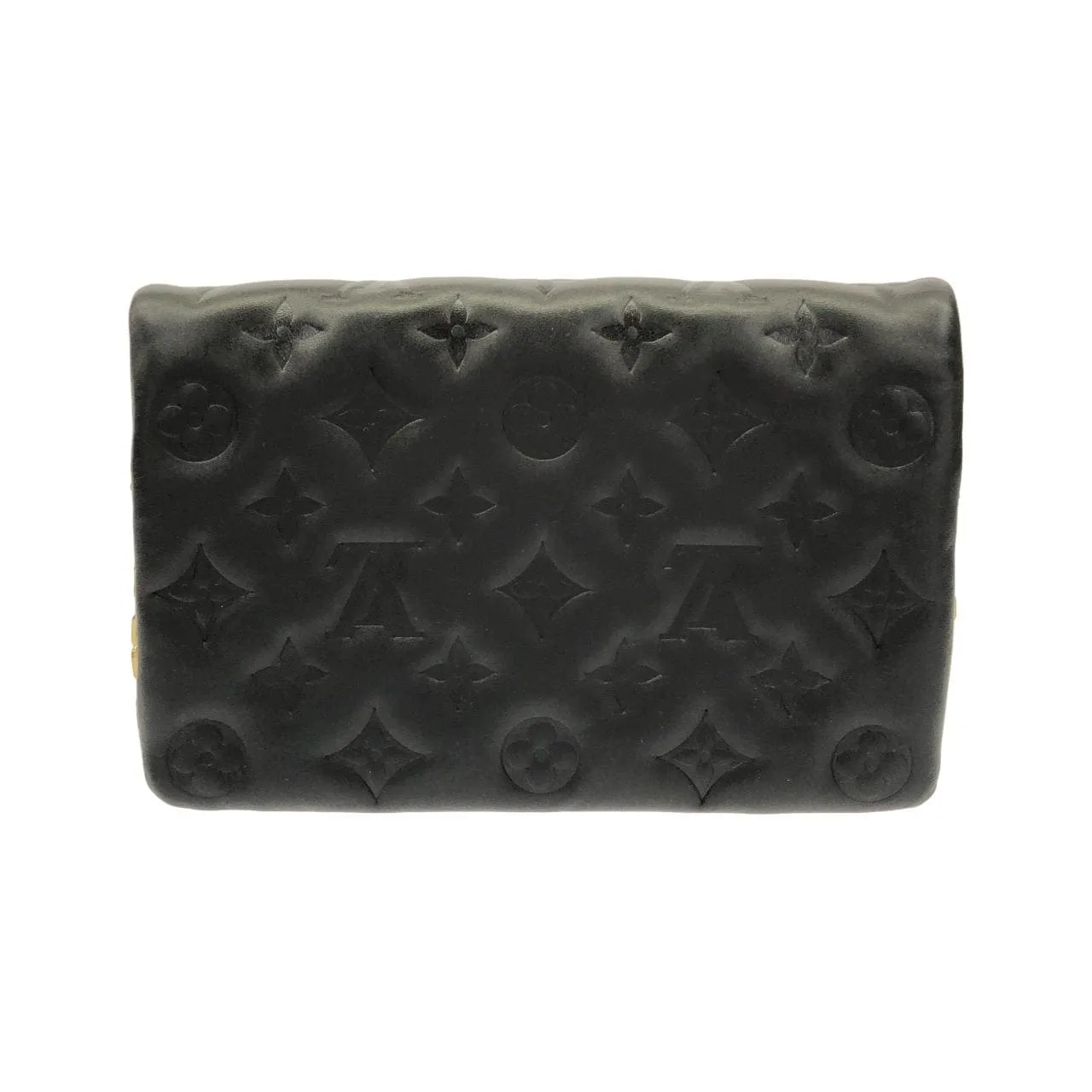 LOUIS VUITTON Pochette M80742 Shoulder Lambskin Black Lambskin Rank A - Thumbnail 2