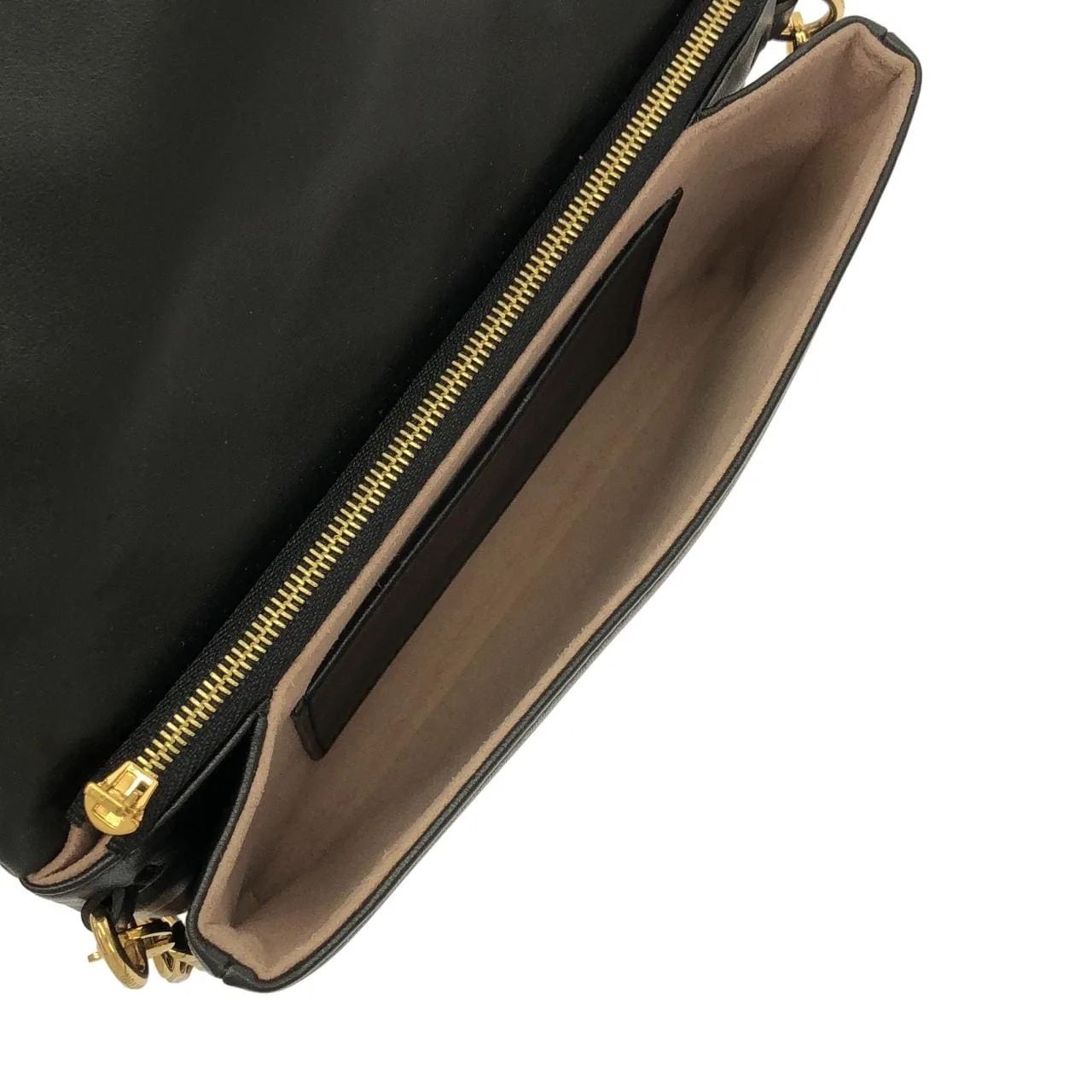 LOUIS VUITTON Pochette M80742 Shoulder Lambskin Black Lambskin Rank A - Thumbnail 7