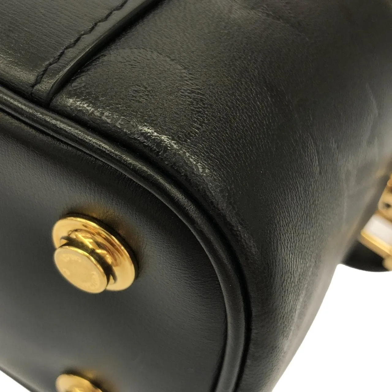 LOUIS VUITTON M57118 Handbag Monogram 黑色 Monogram 中古品A - 縮圖 3