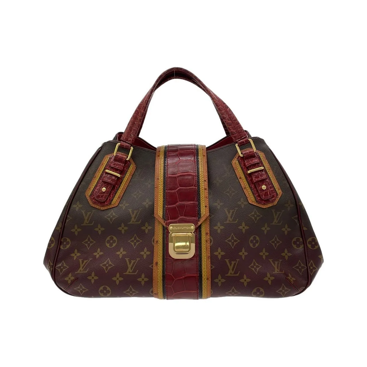 LOUIS VUITTON M95580 手提包 Monogram Bordeaux
