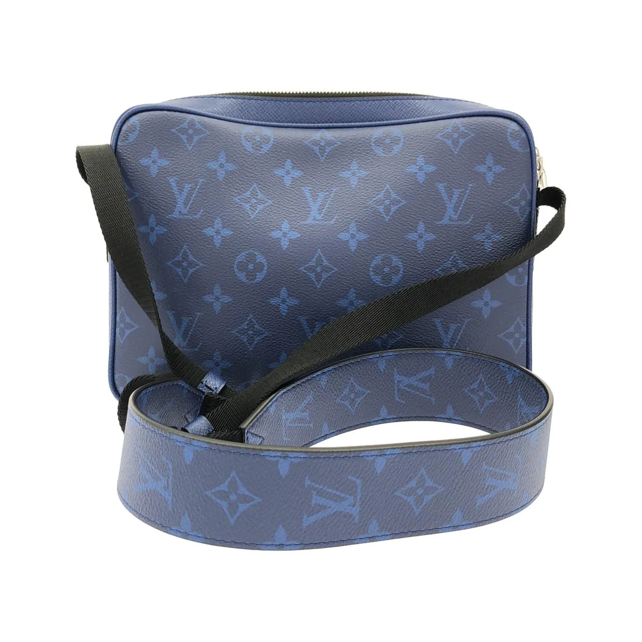 LOUIS VUITTON M30242 Shoulder Canvas 黑色 帆布 中古品A - 縮圖 2