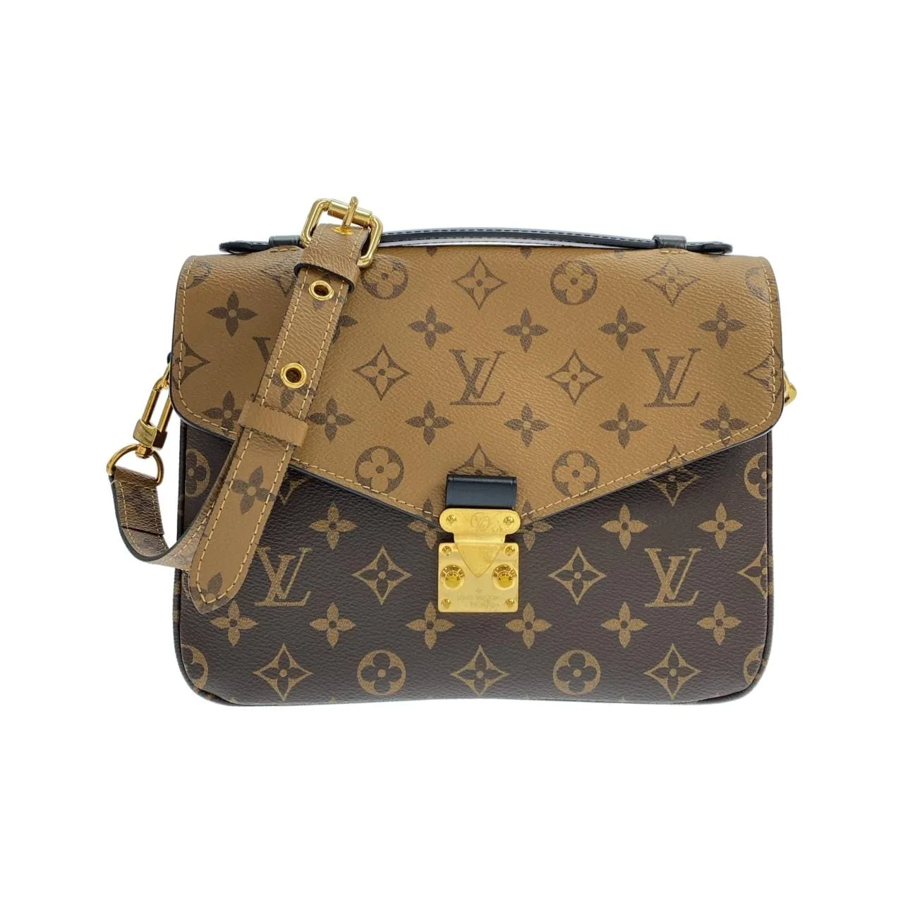 LOUIS VUITTON Pochette M44876 Handbag Monogram Black