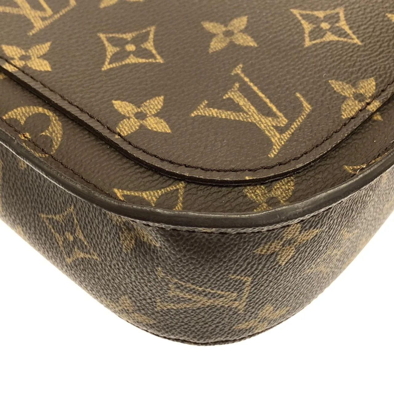 LOUIS VUITTON M51242 Shoulder Monogram 黑色 Monogram 中古品A - 縮圖 3