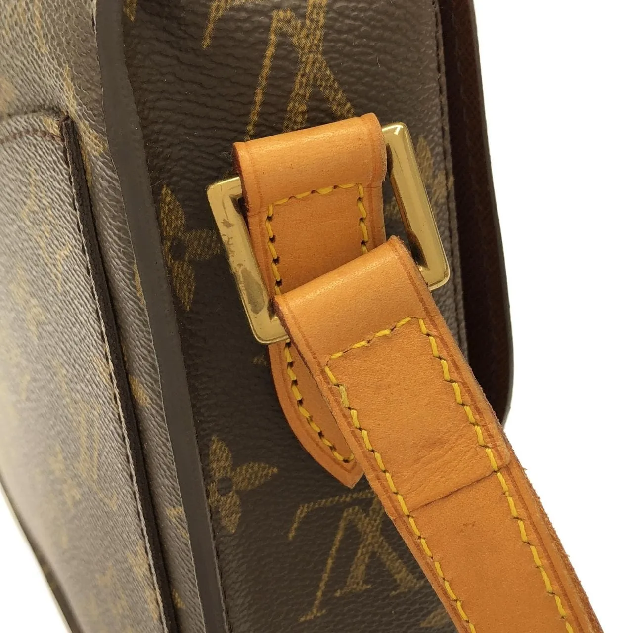 LOUIS VUITTON M51242 Shoulder Monogram 黑色 Monogram 中古品A - 縮圖 6