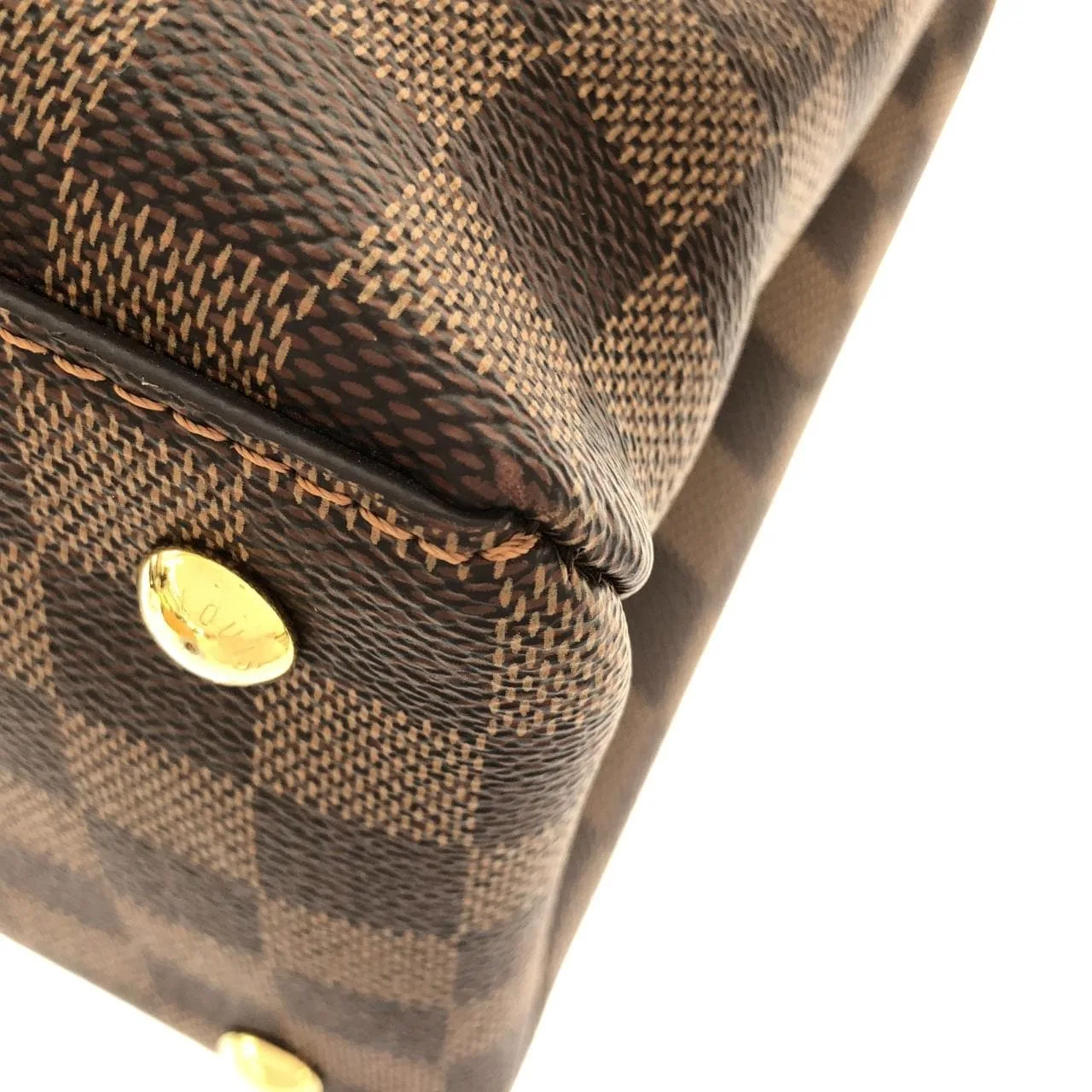 LOUIS VUITTON N40050 Handbag Damier 黑色 Damier 中古品A - 縮圖 3