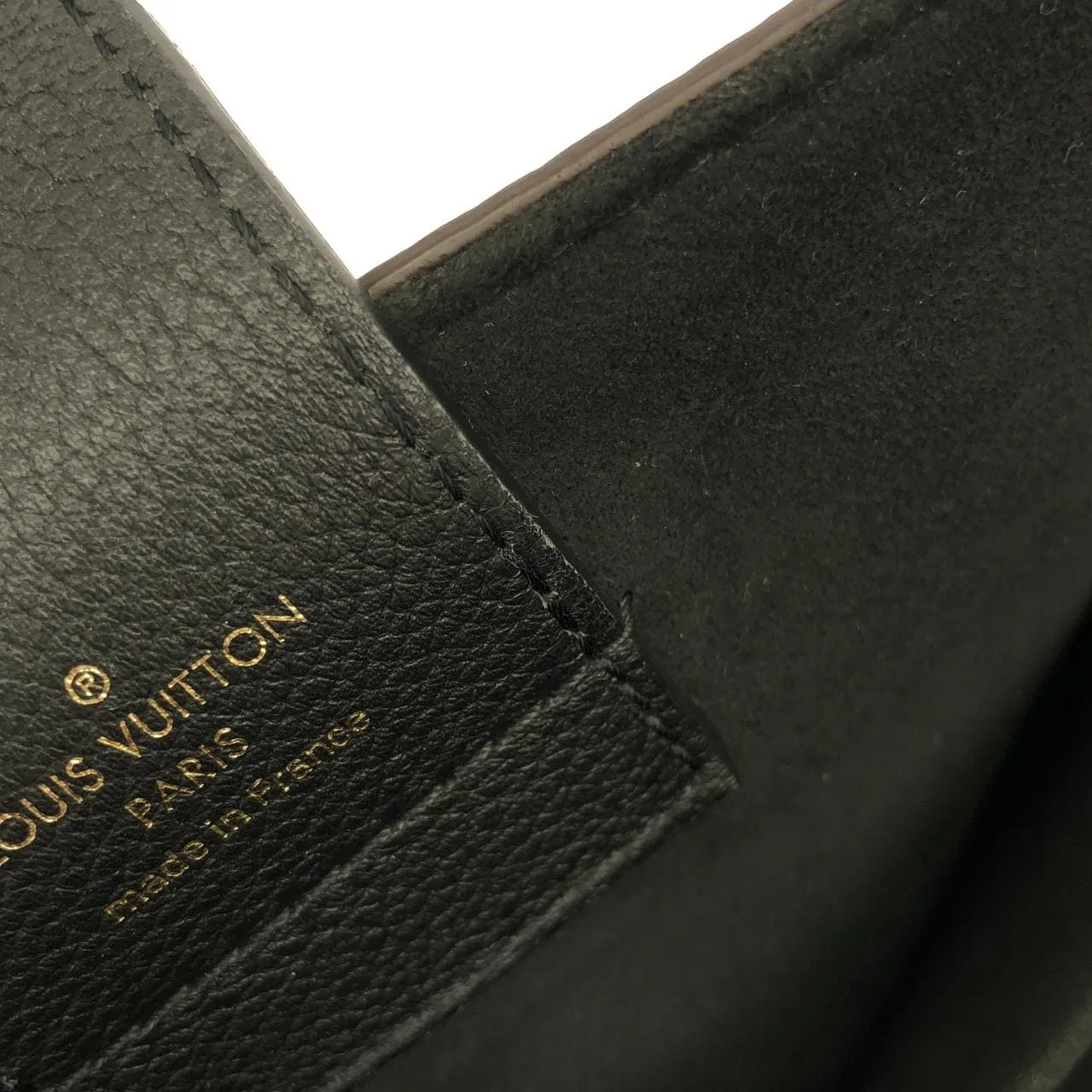LOUIS VUITTON N40050 Handbag Damier 黑色 Damier 中古品A - 縮圖 9
