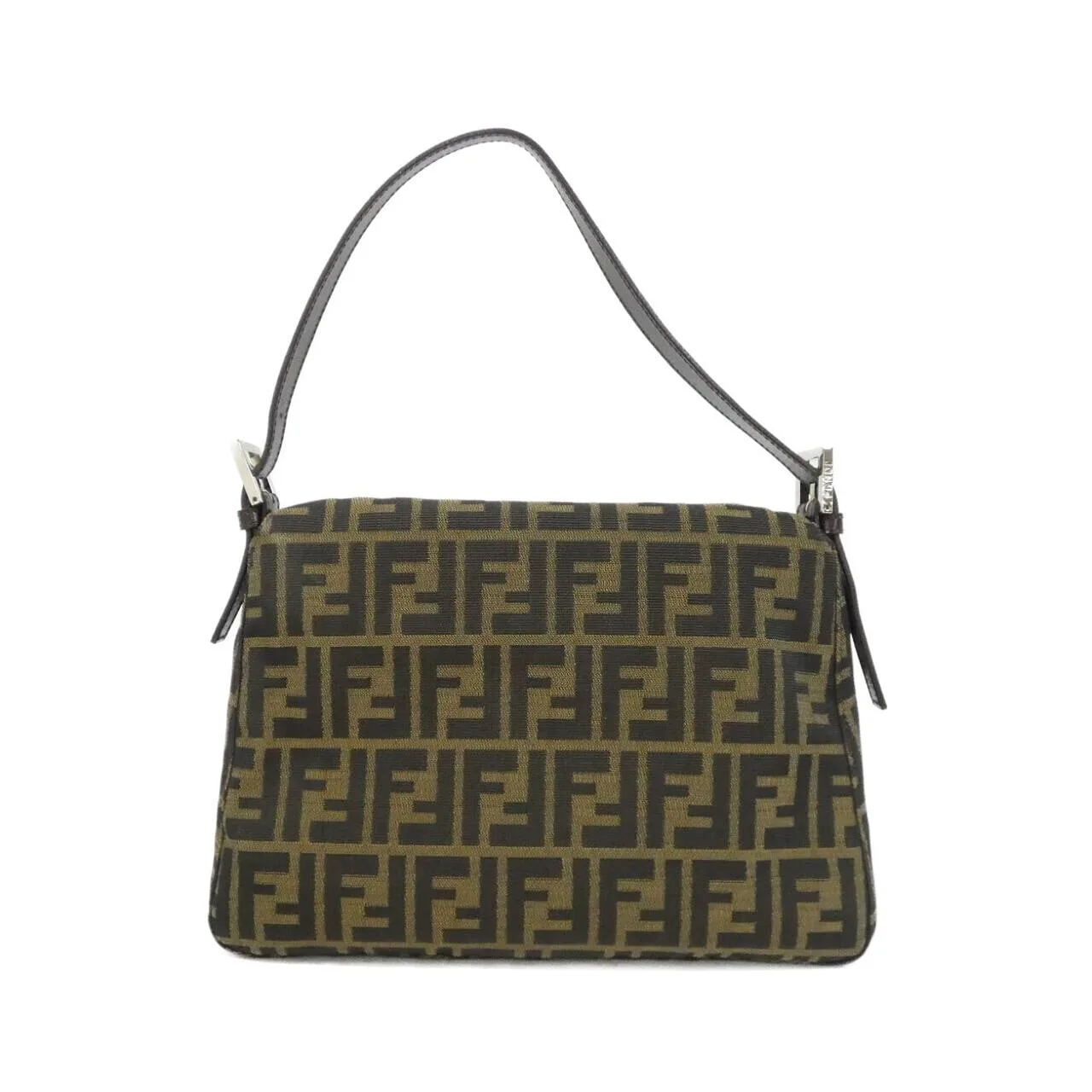 FENDI Baguette 26325 Shoulder Canvas Black Canvas - Thumbnail 2