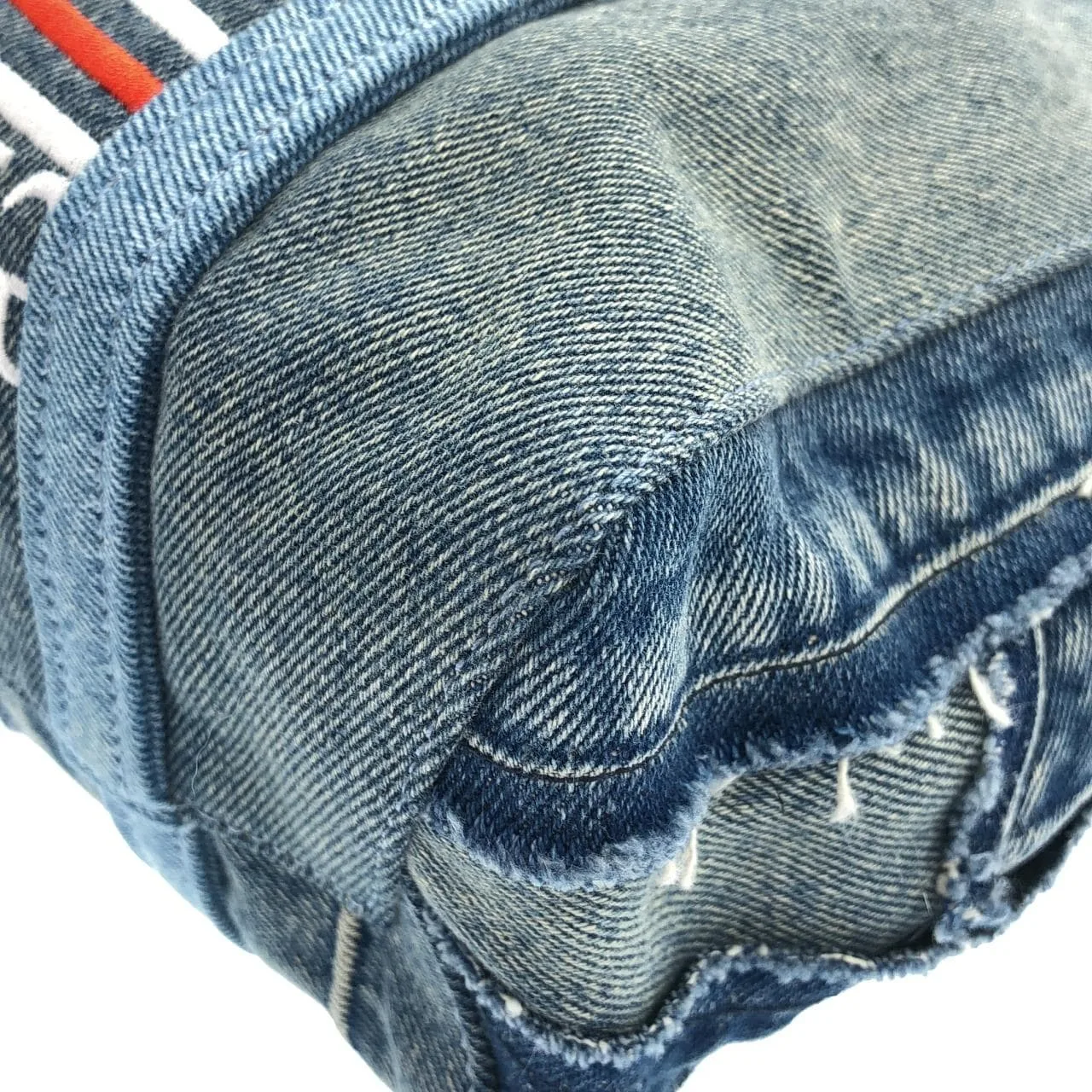 BALENCIAGA Le Cagole 671404 210BT Handbag Canvas 藍色 帆布 中古品A - 縮圖 3