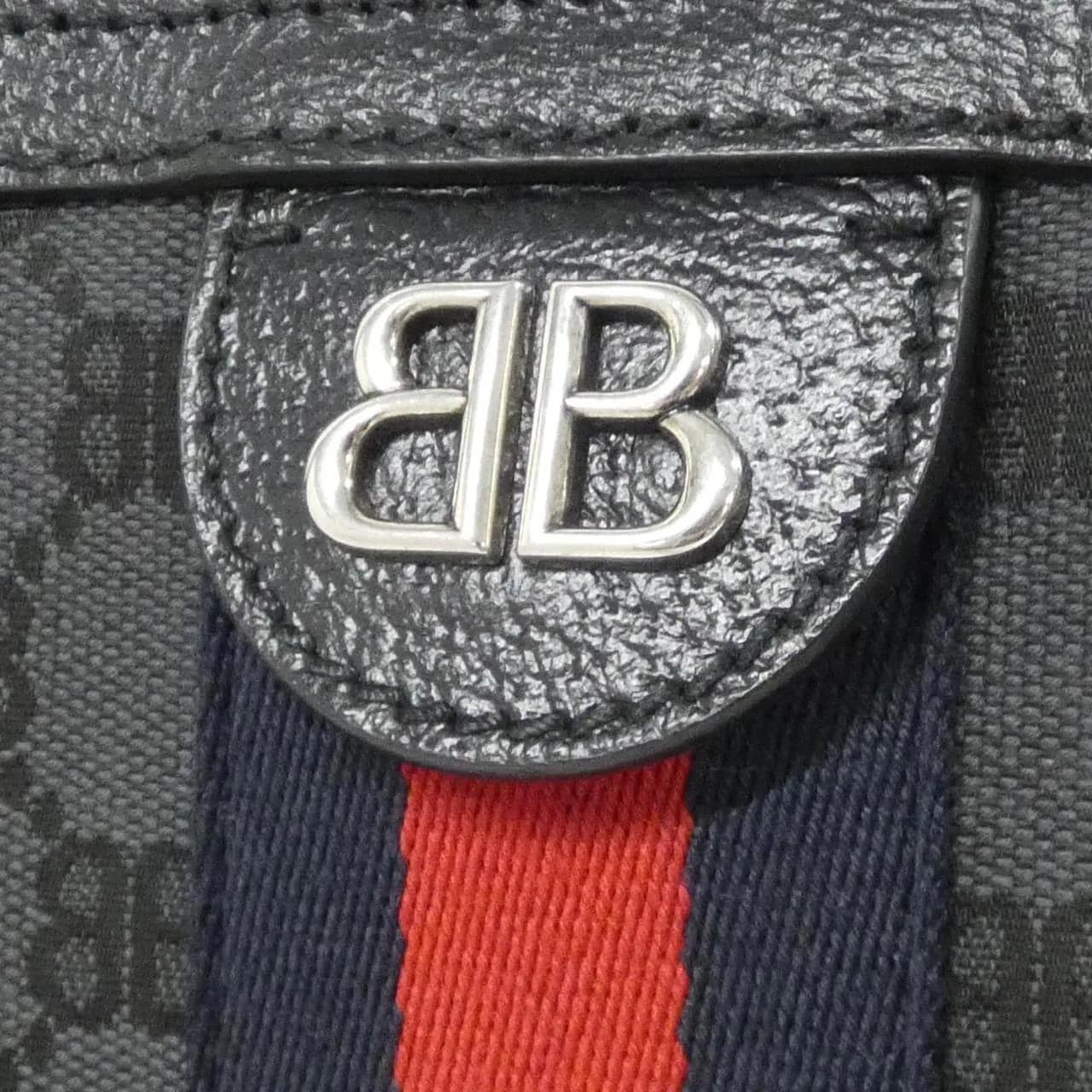 BALENCIAGA 680125 2103X Tote Canvas Black Canvas Rank A - Thumbnail 4