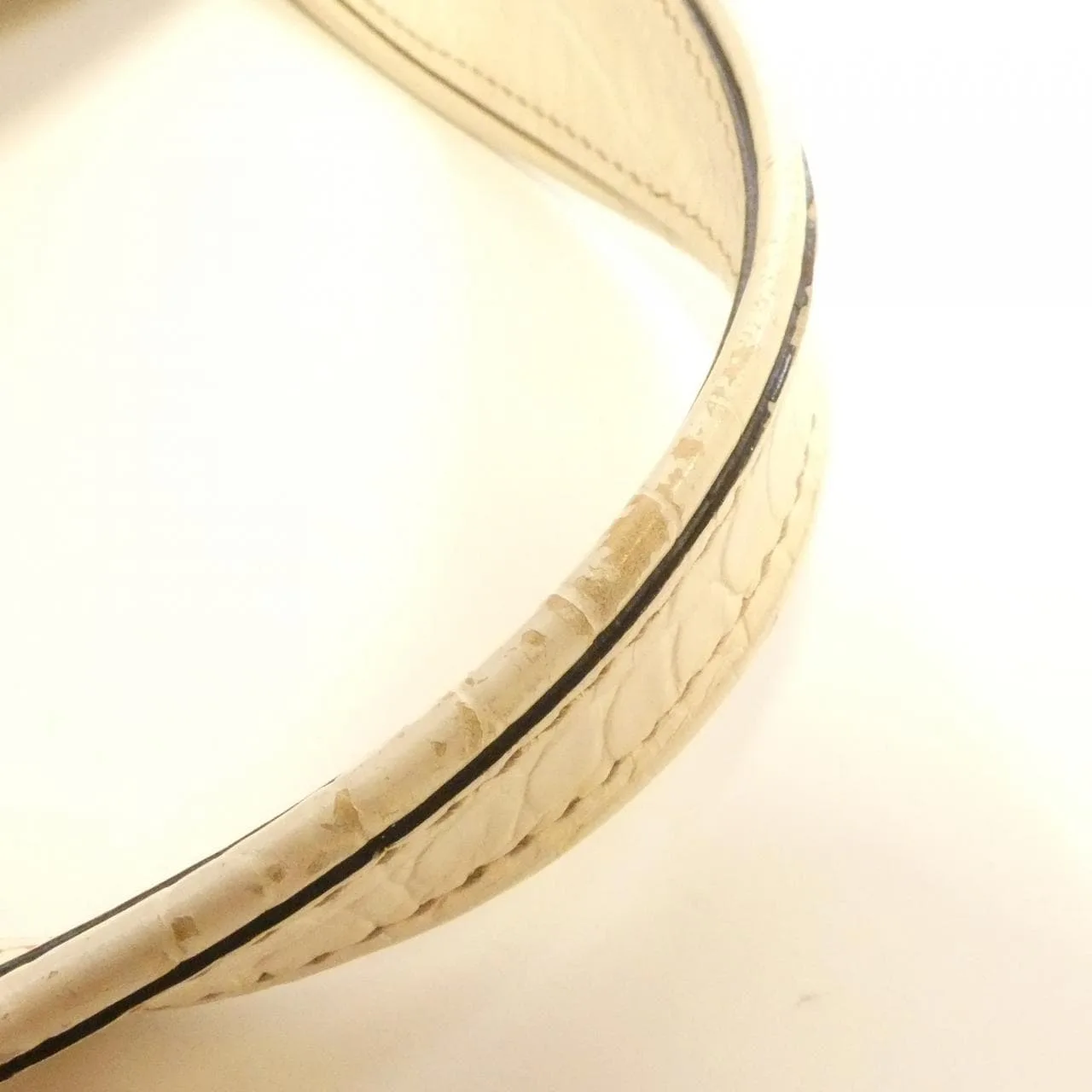 CELINE 160662BUN Shoulder Canvas White Canvas - Thumbnail 7