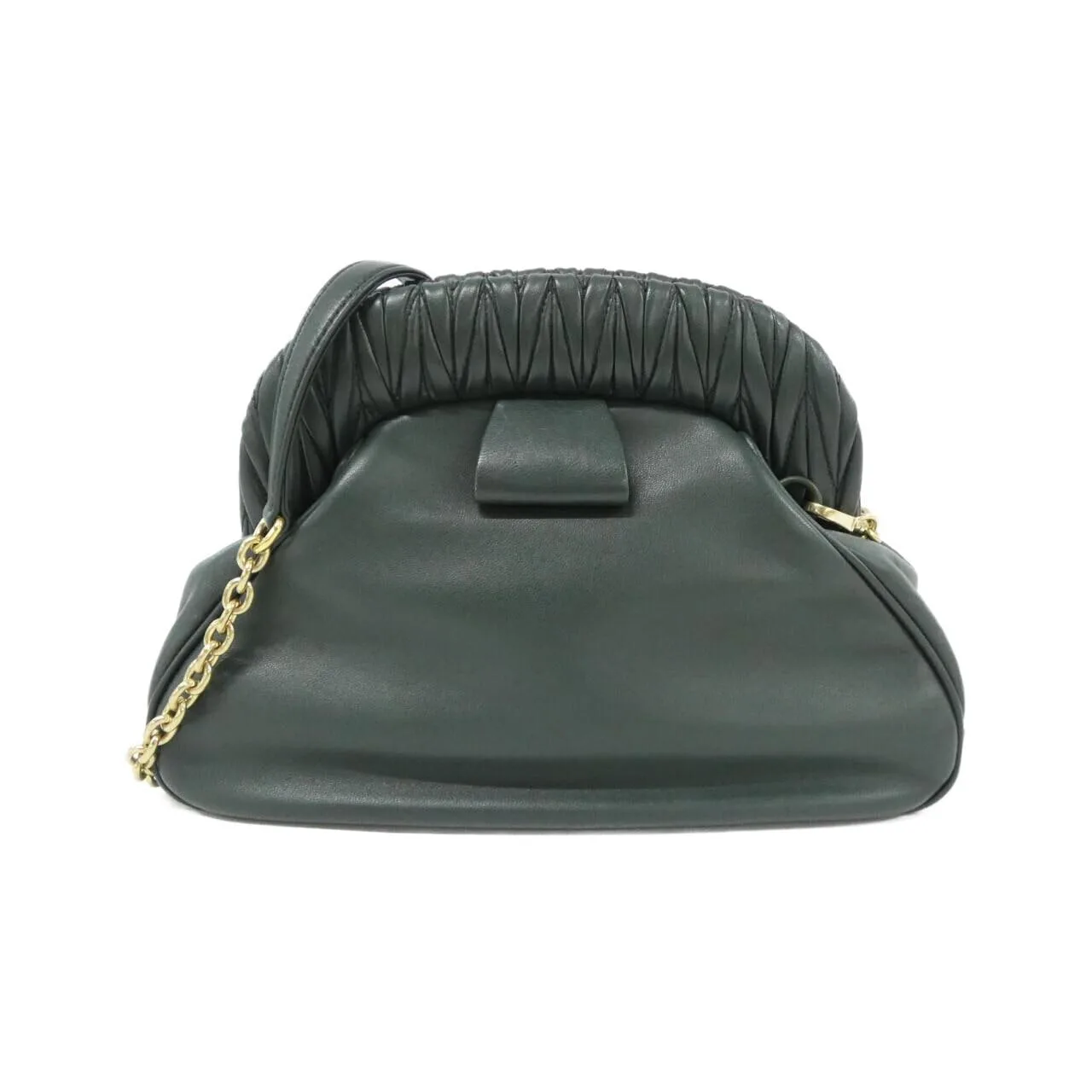 MIU MIU 5BF110 Shoulder Black