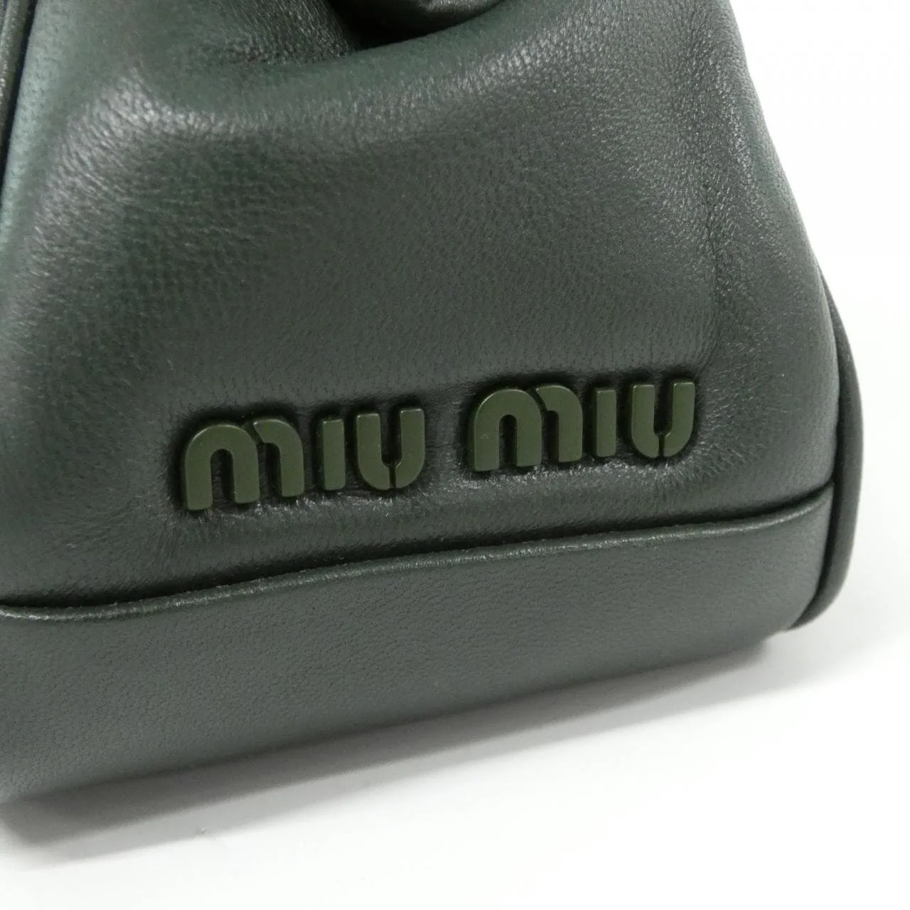 MIU MIU 5BF110 Shoulder 黑色 中古品A - 縮圖 3