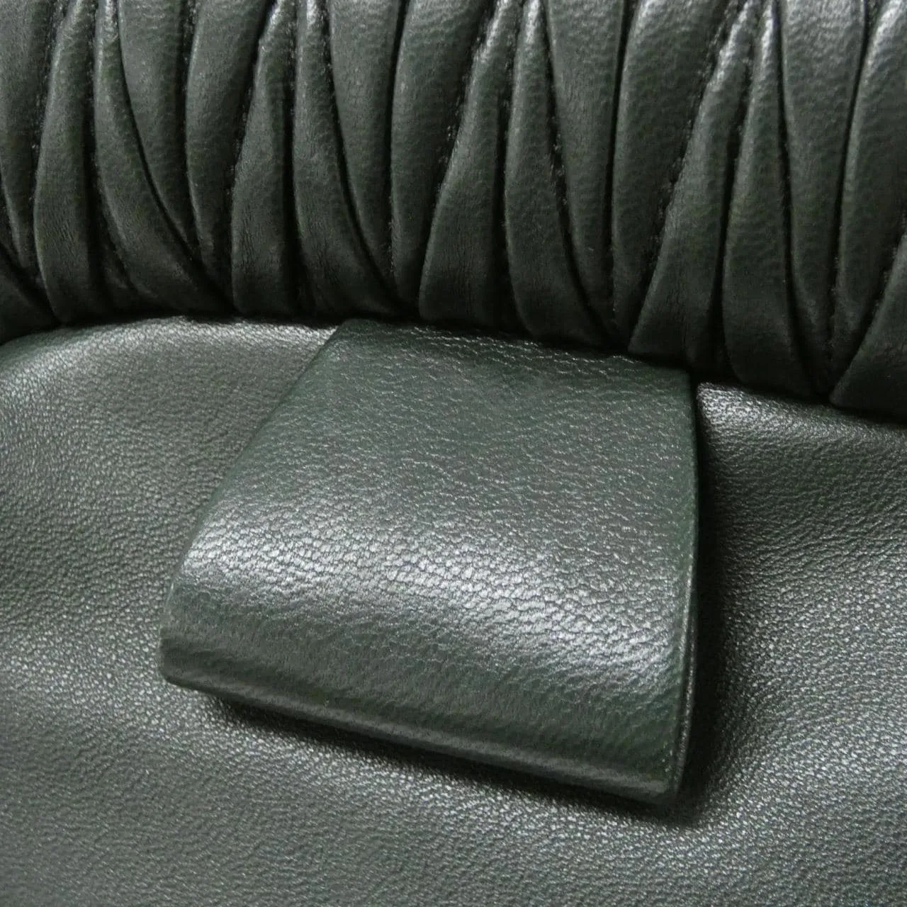 MIU MIU 5BF110 Shoulder 黑色 中古品A - 縮圖 5