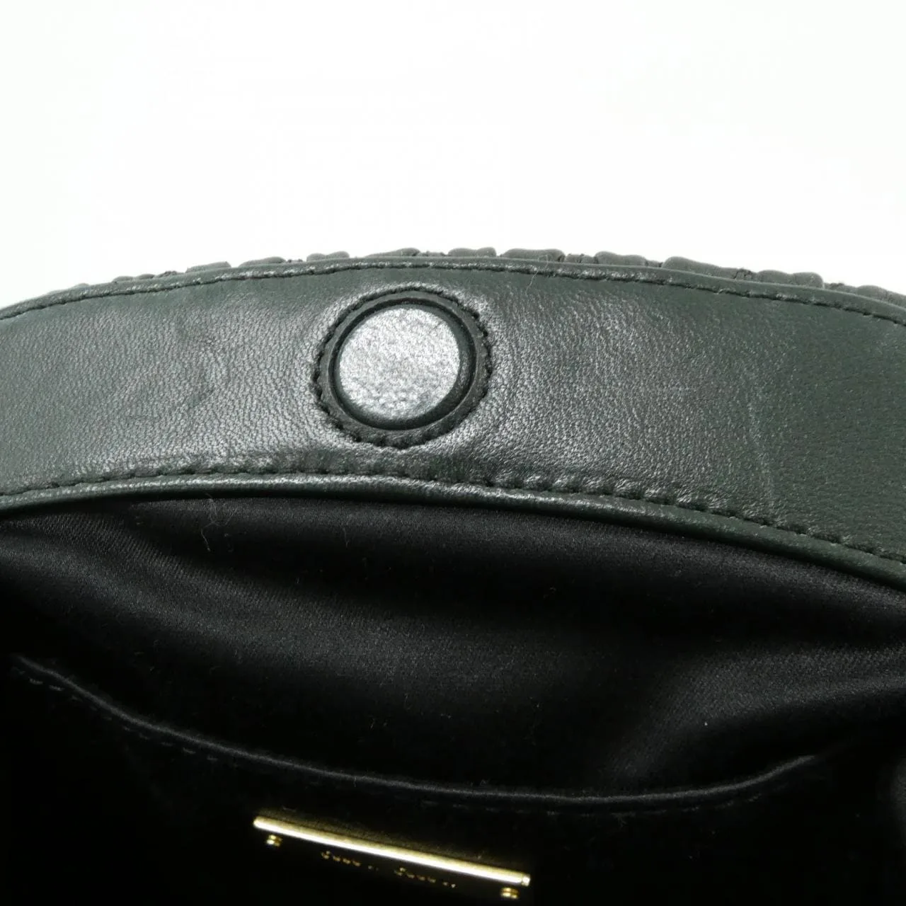 MIU MIU 5BF110 Shoulder 黑色 中古品A - 縮圖 9