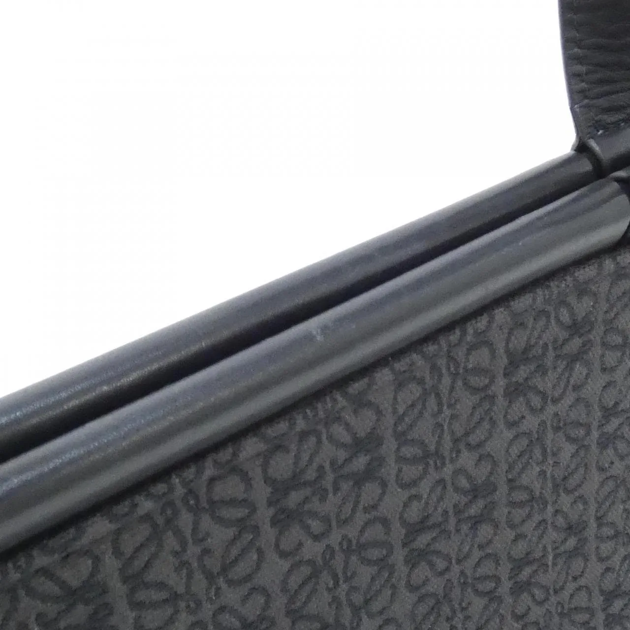 LOEWE A612A93X25 Tote Canvas 黑色 帆布 中古品A - 縮圖 6