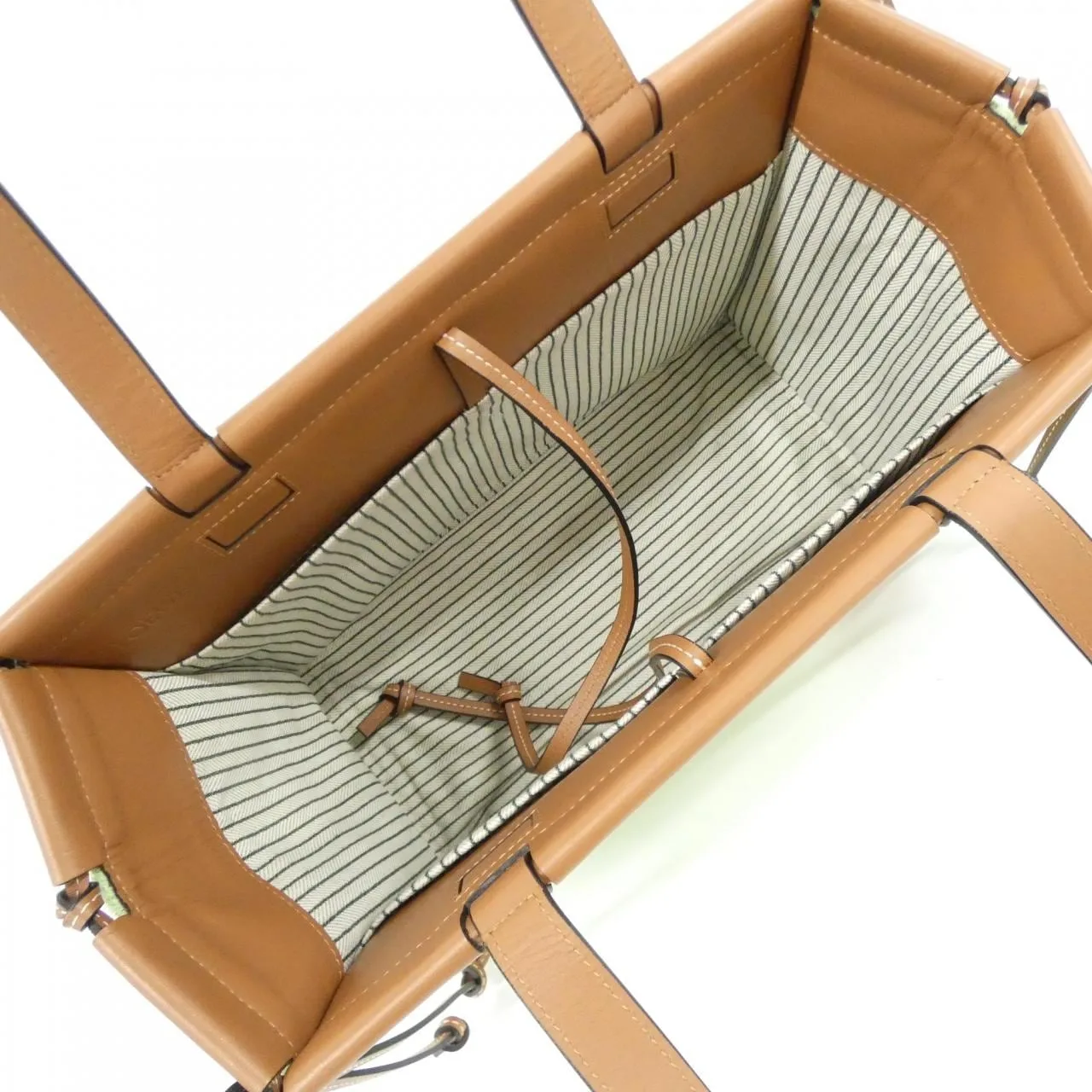 LOEWE 330 02AA93 Tote Canvas Black Canvas Rank A - Thumbnail 10