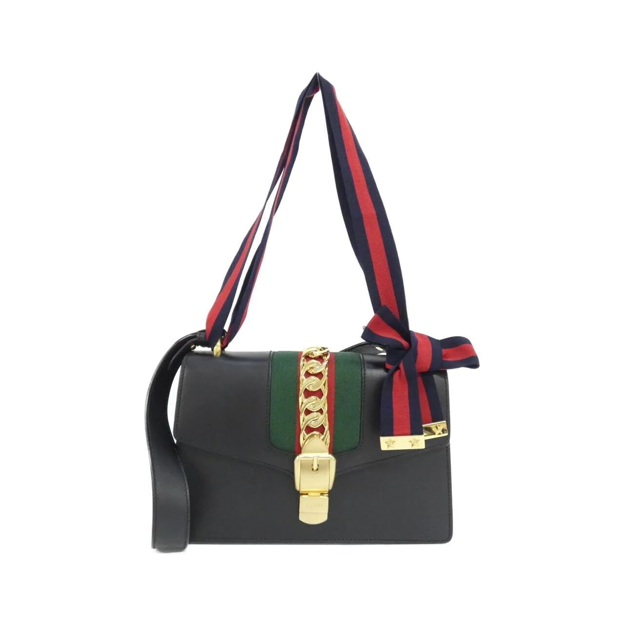 GUCCI Dionysus 421882 CVLEG Shoulder Leather Black