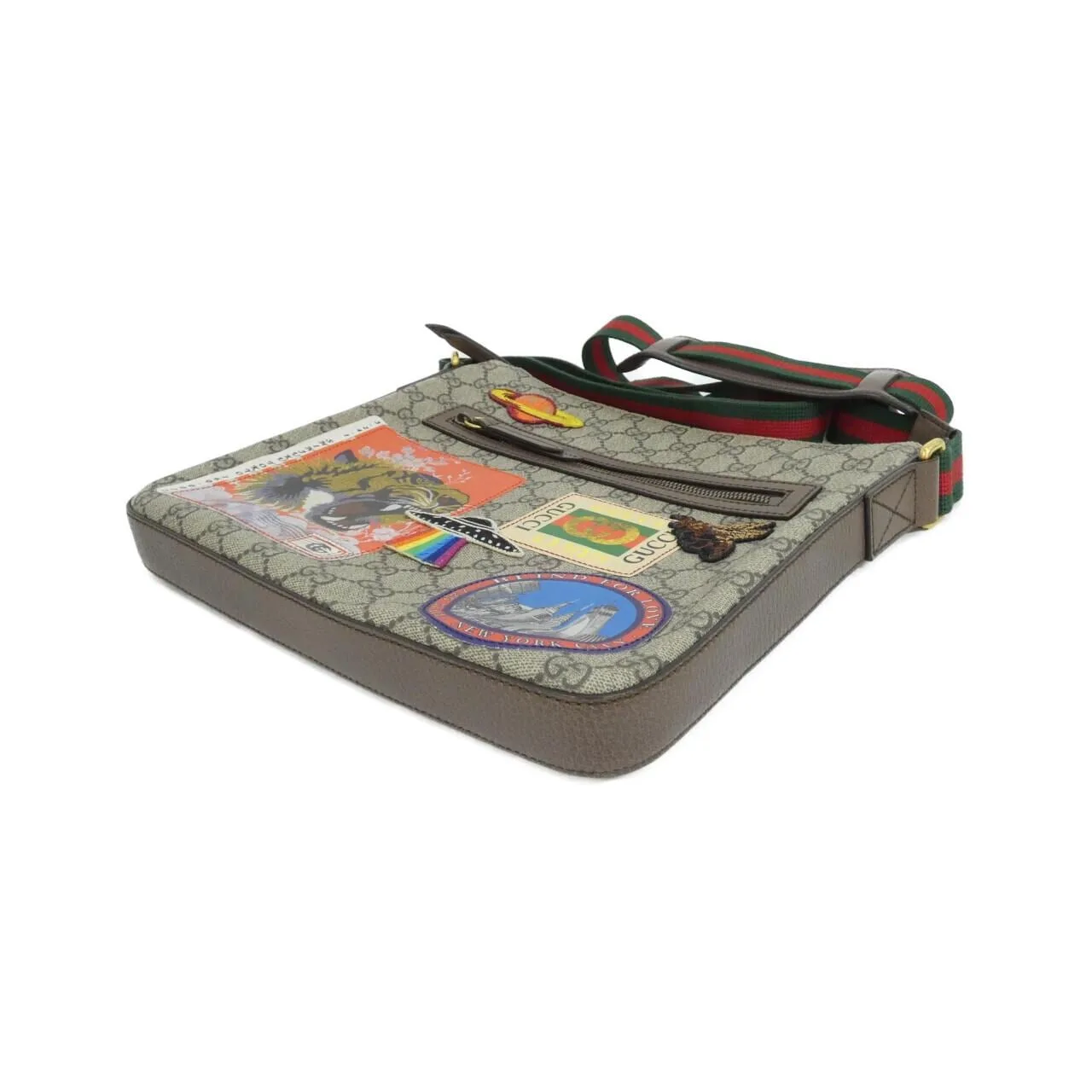 GUCCI 406408 K9RNT Shoulder Canvas Black Canvas Rank A - Thumbnail 3