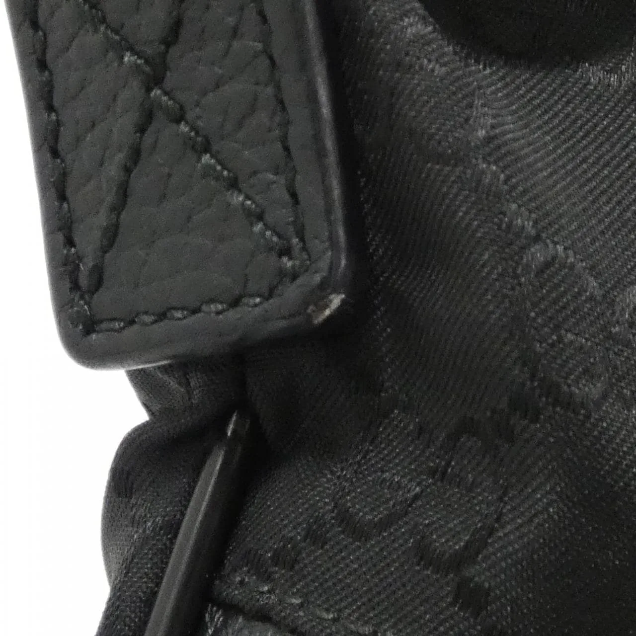 GUCCI 509639 G1XHN Shoulder Nylon 黑色 尼龍 中古品A - 縮圖 8