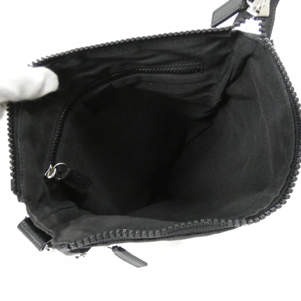 GUCCI 509639 G1XHN Shoulder Nylon 黑色 尼龍 中古品A - 縮圖 10