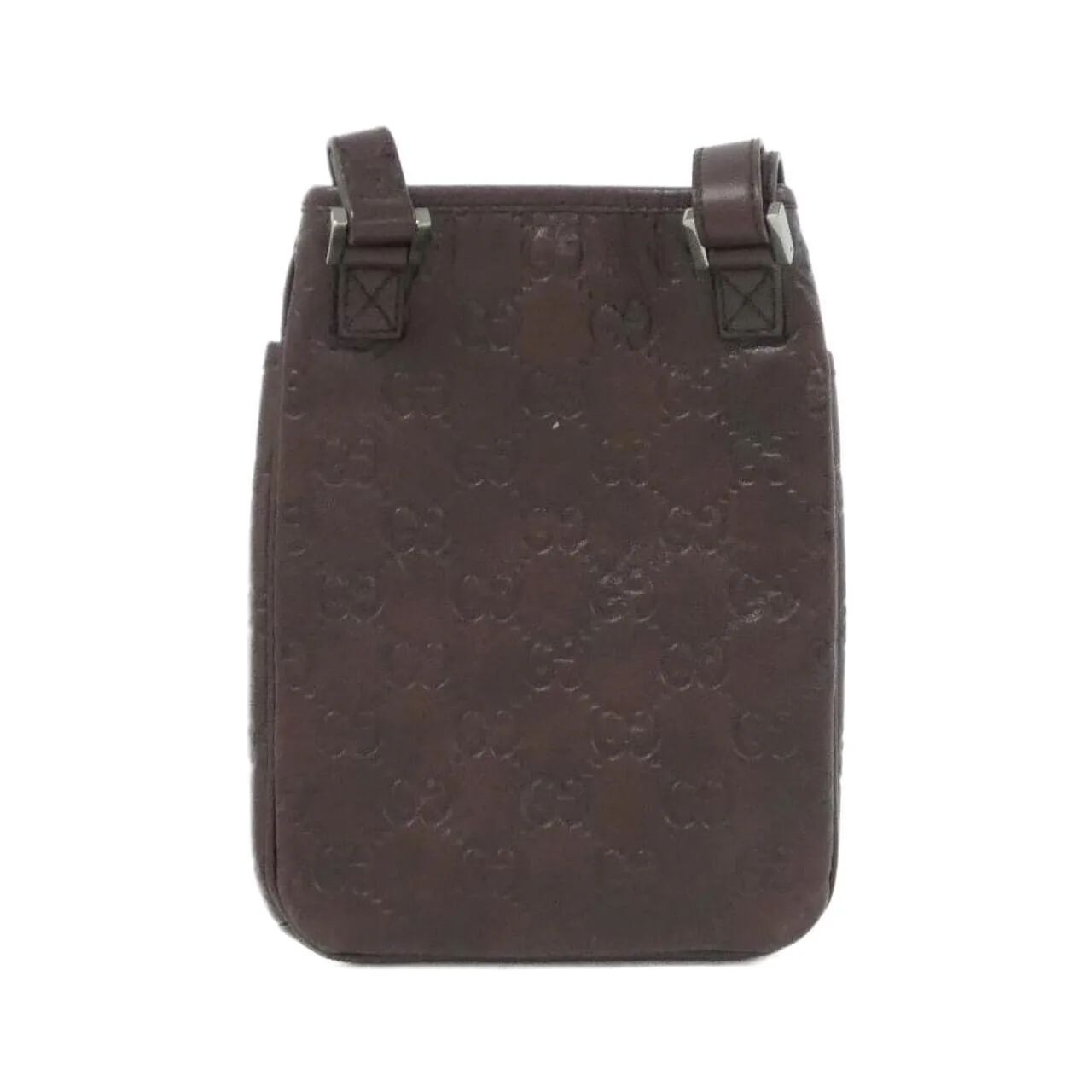 GUCCI 141863 Shoulder Leather Brown Leather - Thumbnail 2