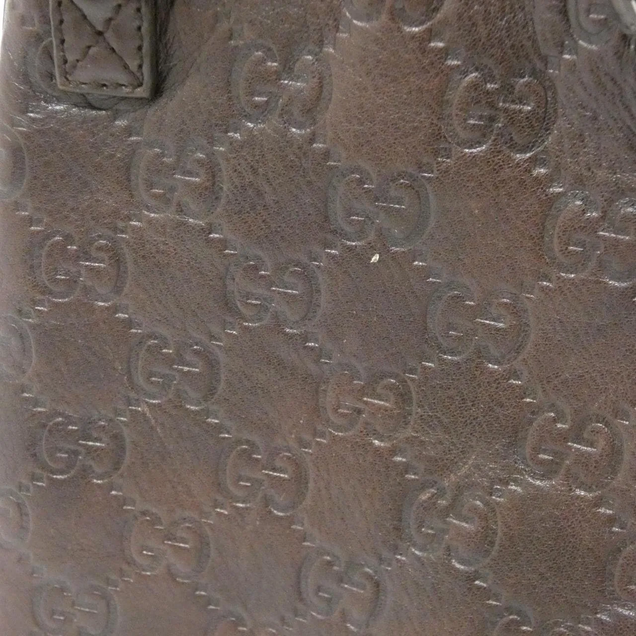 GUCCI 141863 Shoulder Leather Brown Leather - Thumbnail 4