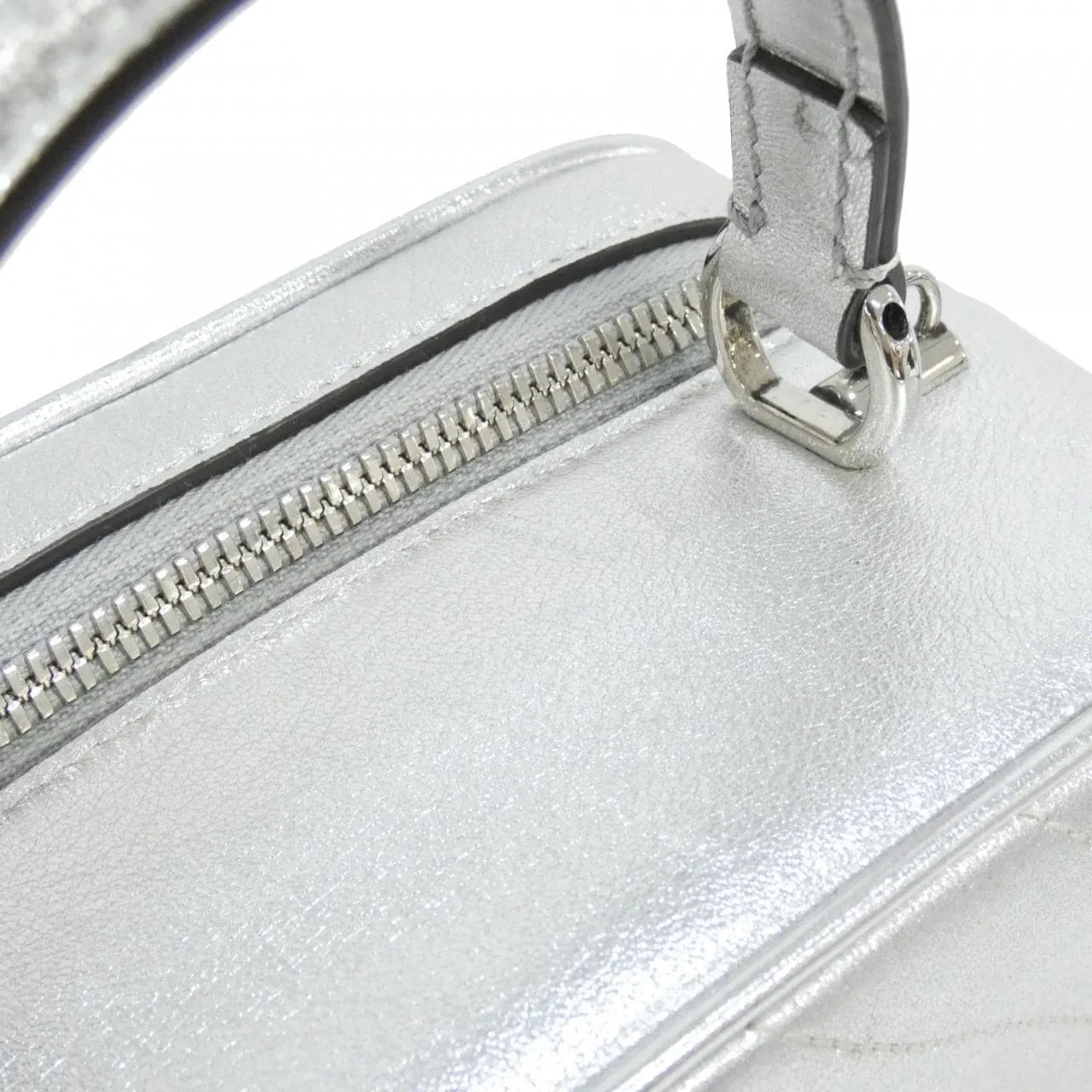 GUCCI Blondie 744434 AACBO Handbag Leather 黑色 皮革 中古品A - 縮圖 6