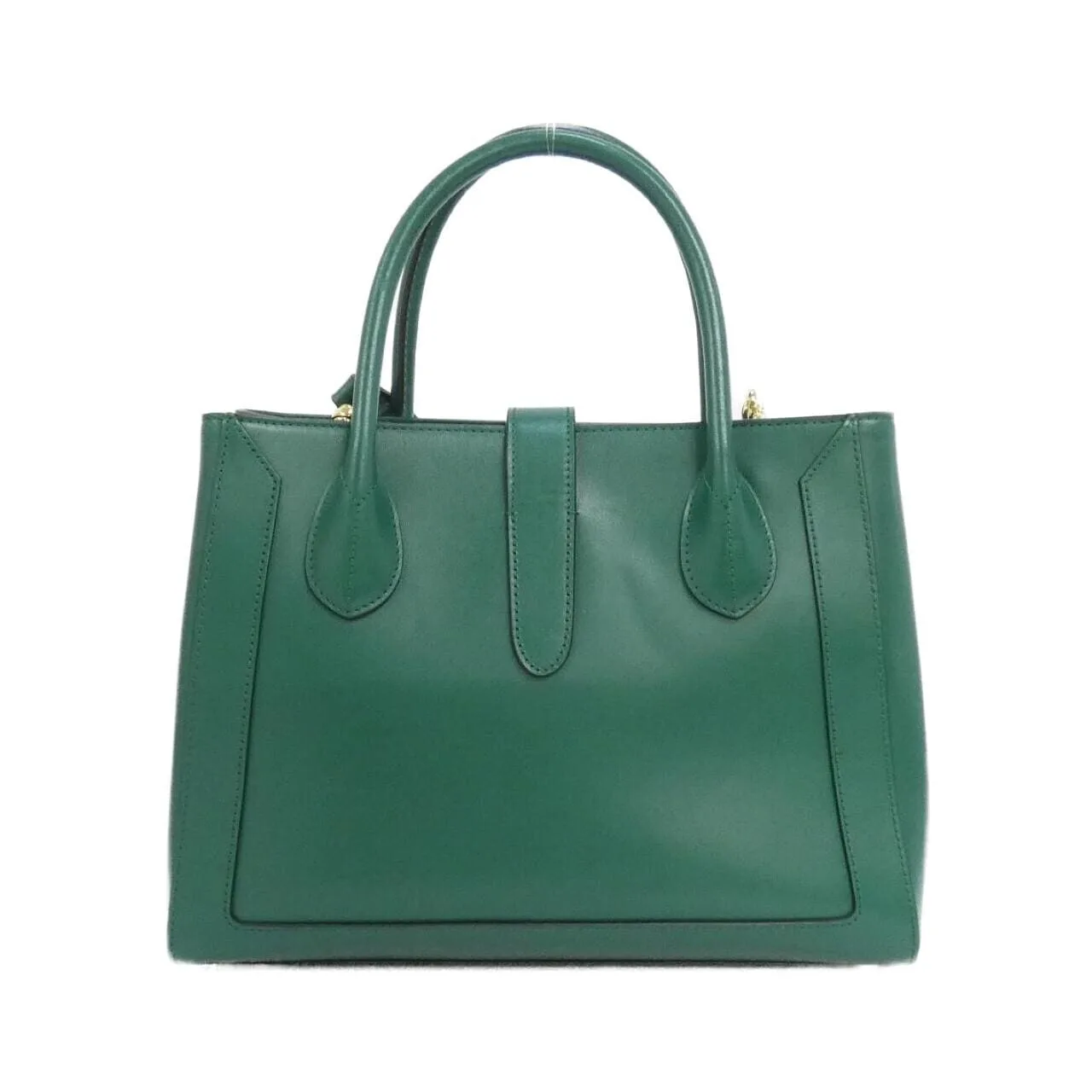GUCCI 649016 0YK0G Handbag Leather 黑色 皮革 中古品A - 縮圖 2