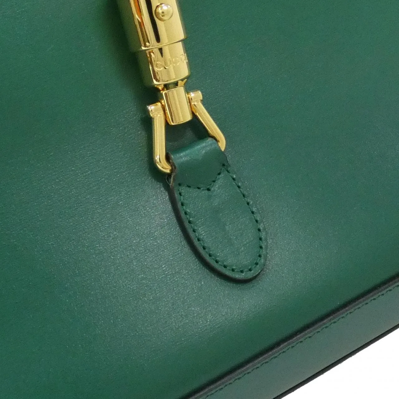 GUCCI 649016 0YK0G Handbag Leather 黑色 皮革 中古品A - 縮圖 4