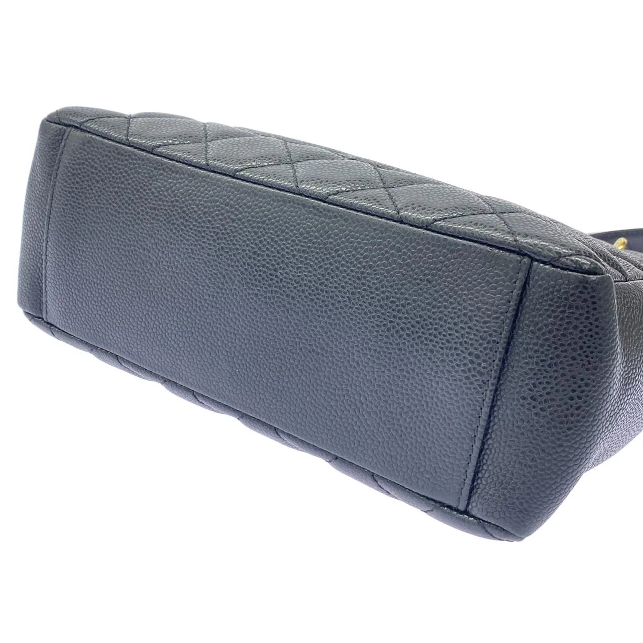 CHANEL Matelasse 50994 Shoulder Grained Calfskin Black Grained Calfskin Rank A - Thumbnail 3