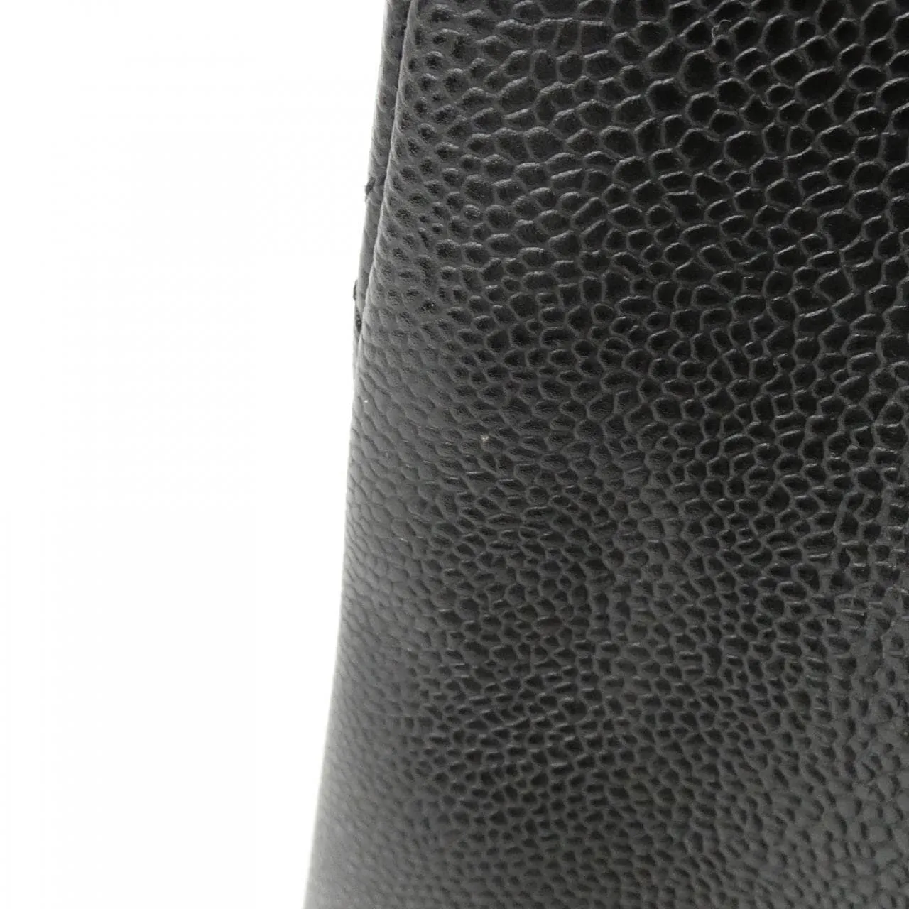 CHANEL 50995 Shoulder Grained Calfskin Black Grained Calfskin Rank A - Thumbnail 5