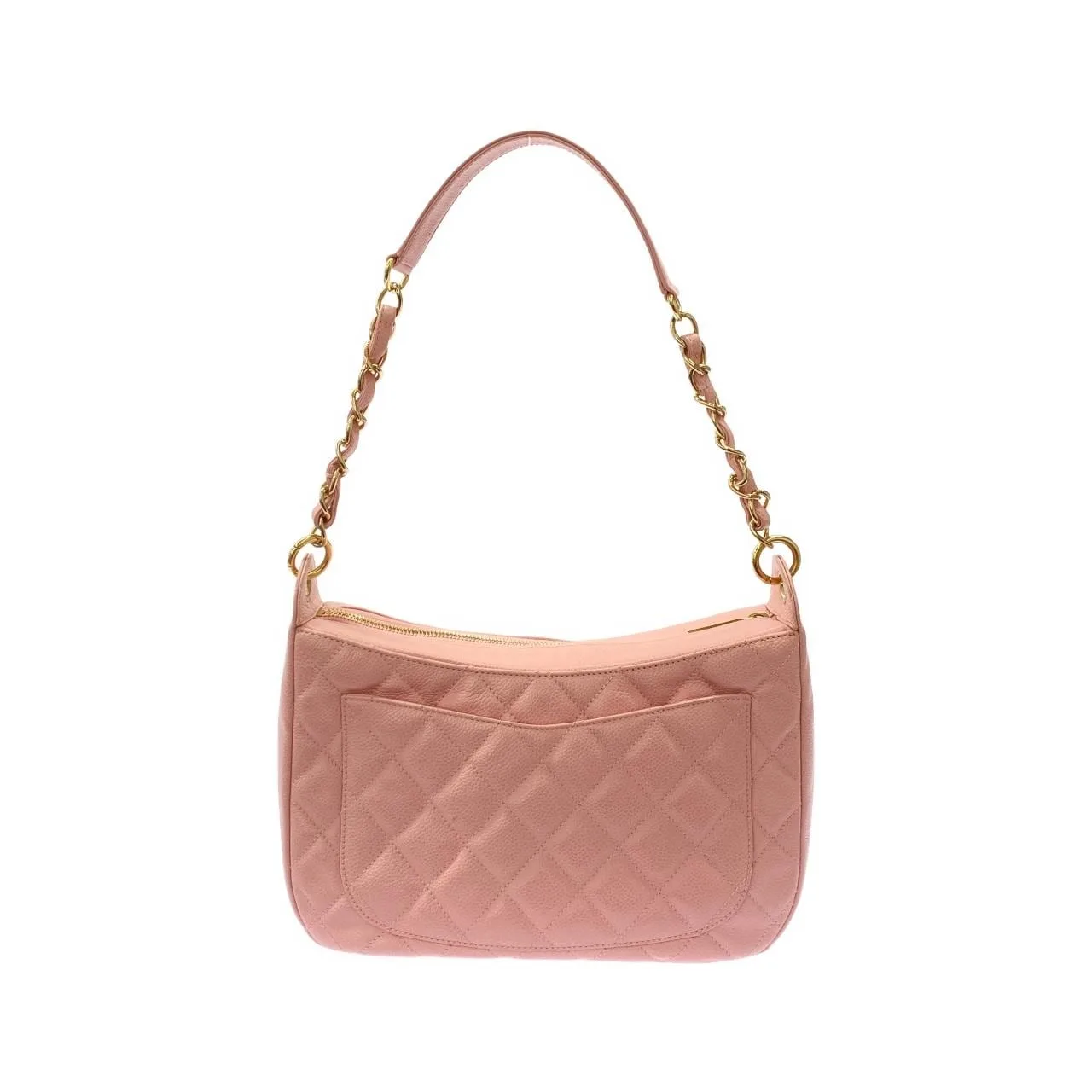CHANEL Matelasse 20993 Shoulder Grained Calfskin Pink Grained Calfskin Rank A - Thumbnail 2