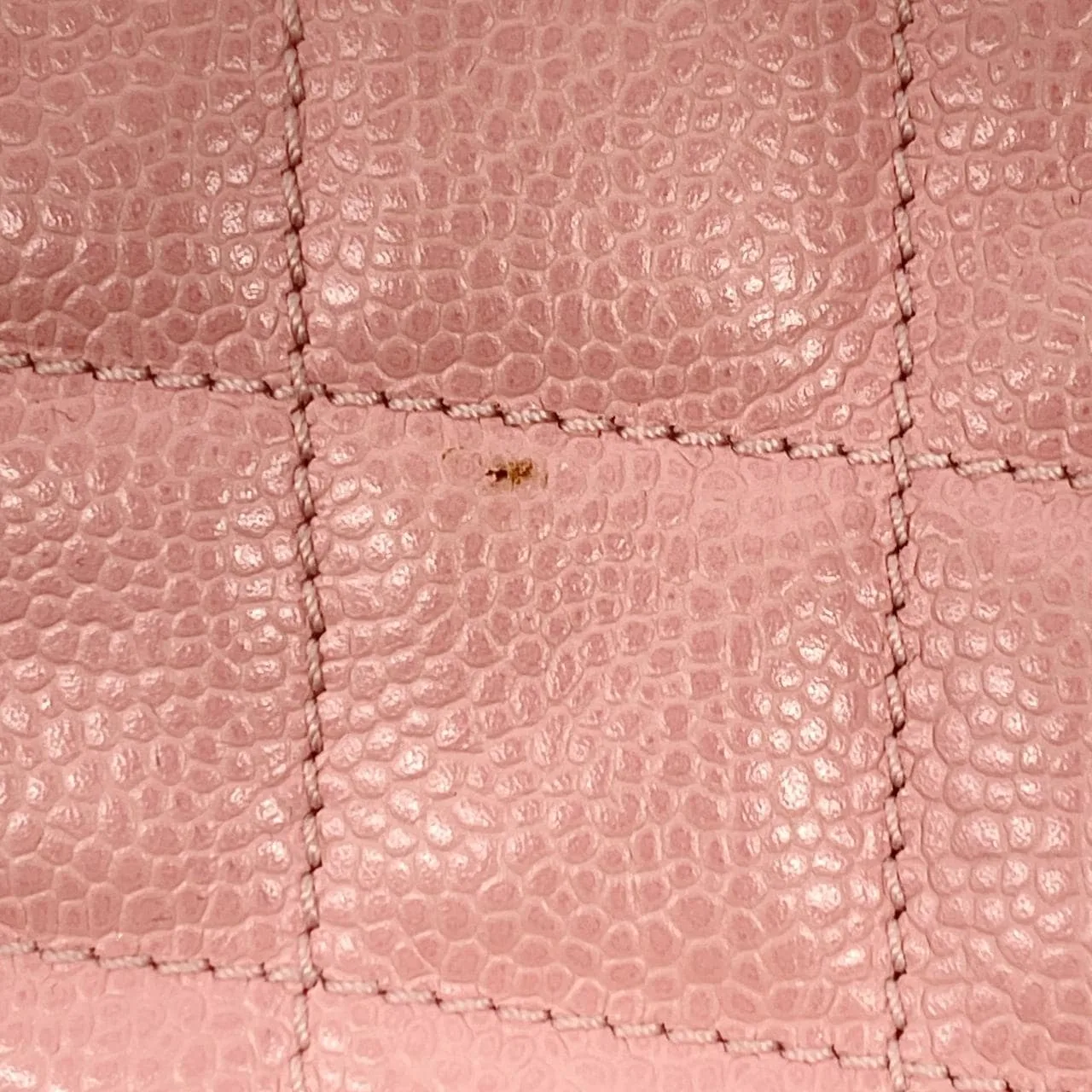 CHANEL Matelasse 20993 Shoulder Grained Calfskin Pink Grained Calfskin Rank A - Thumbnail 5